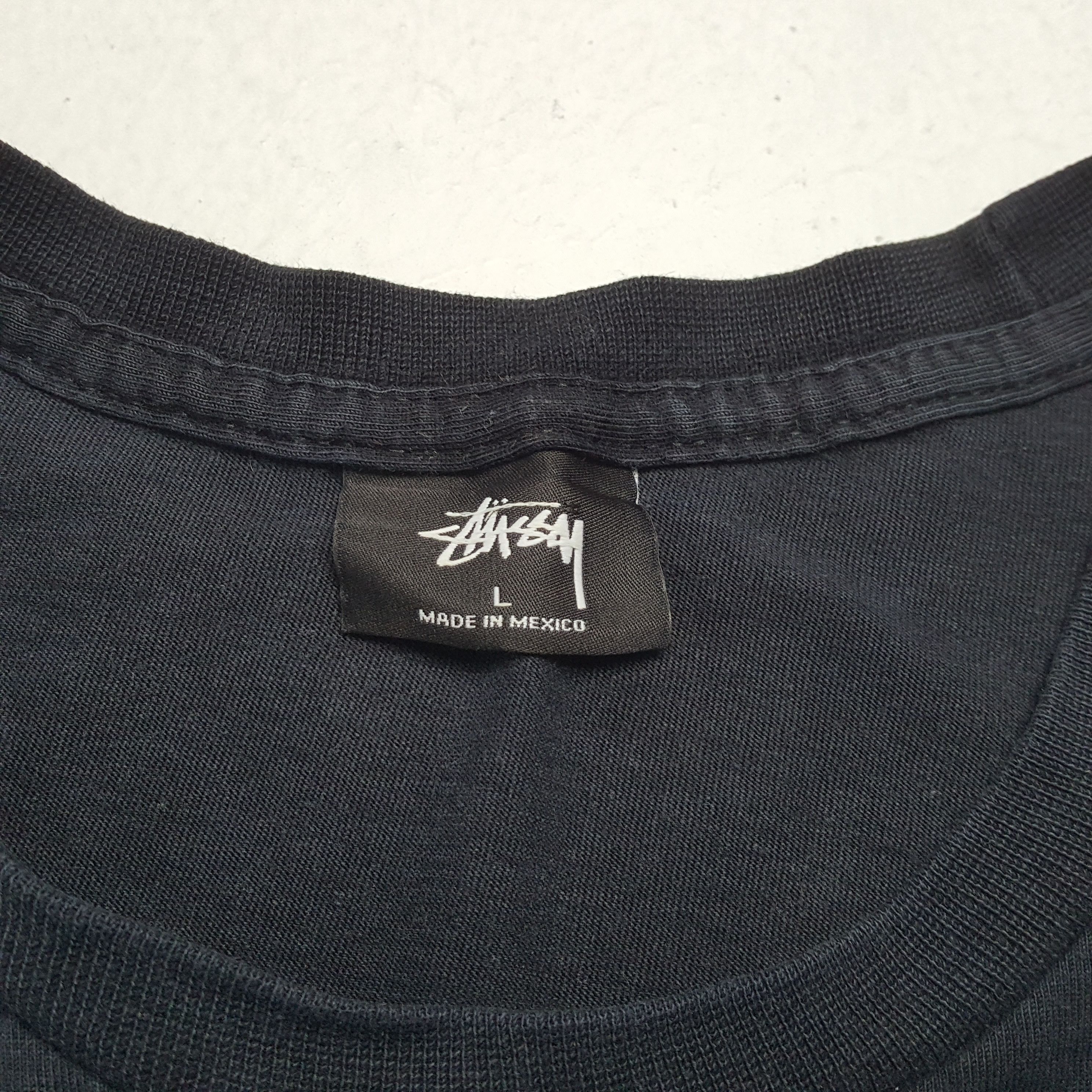 Stussy × Vintage STUSSY Streetwear Skater Style Tshirt Size US L / EU 52-54 / 3 - 7 Thumbnail
