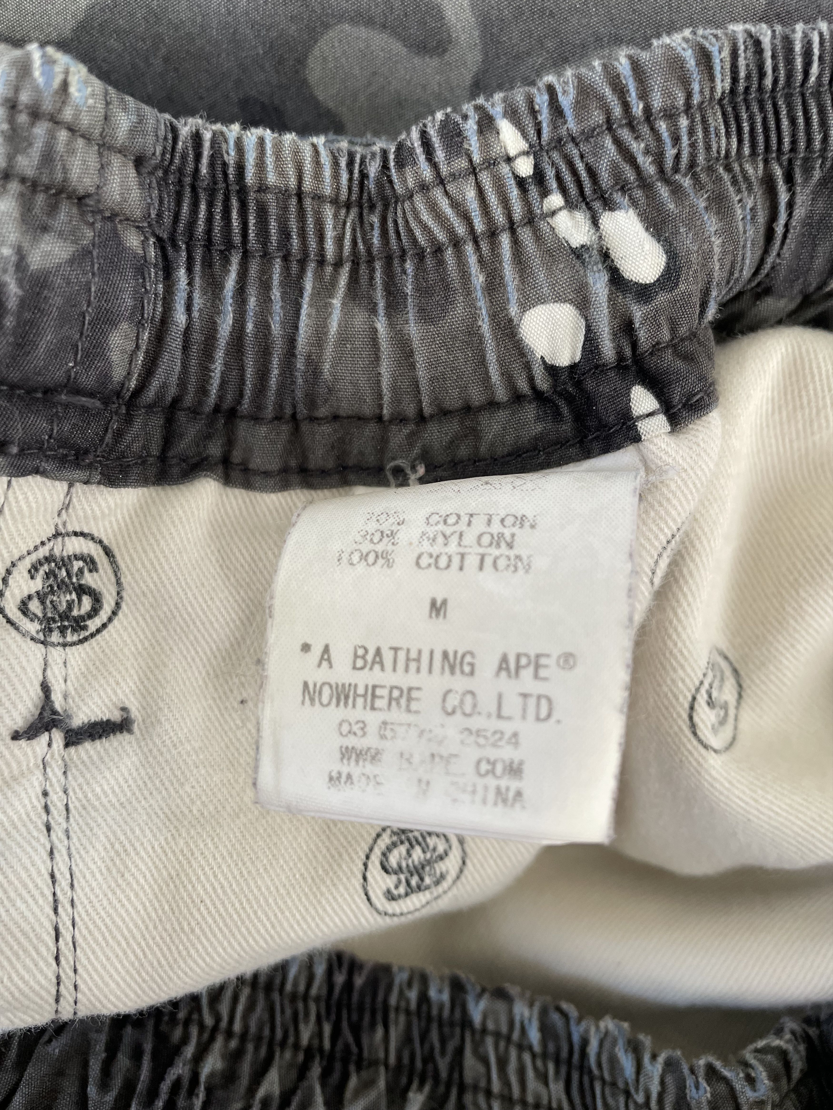 Bape × Stussy Bape x Stussy Camo Pants Size US 32 / EU 48 - 5 Thumbnail