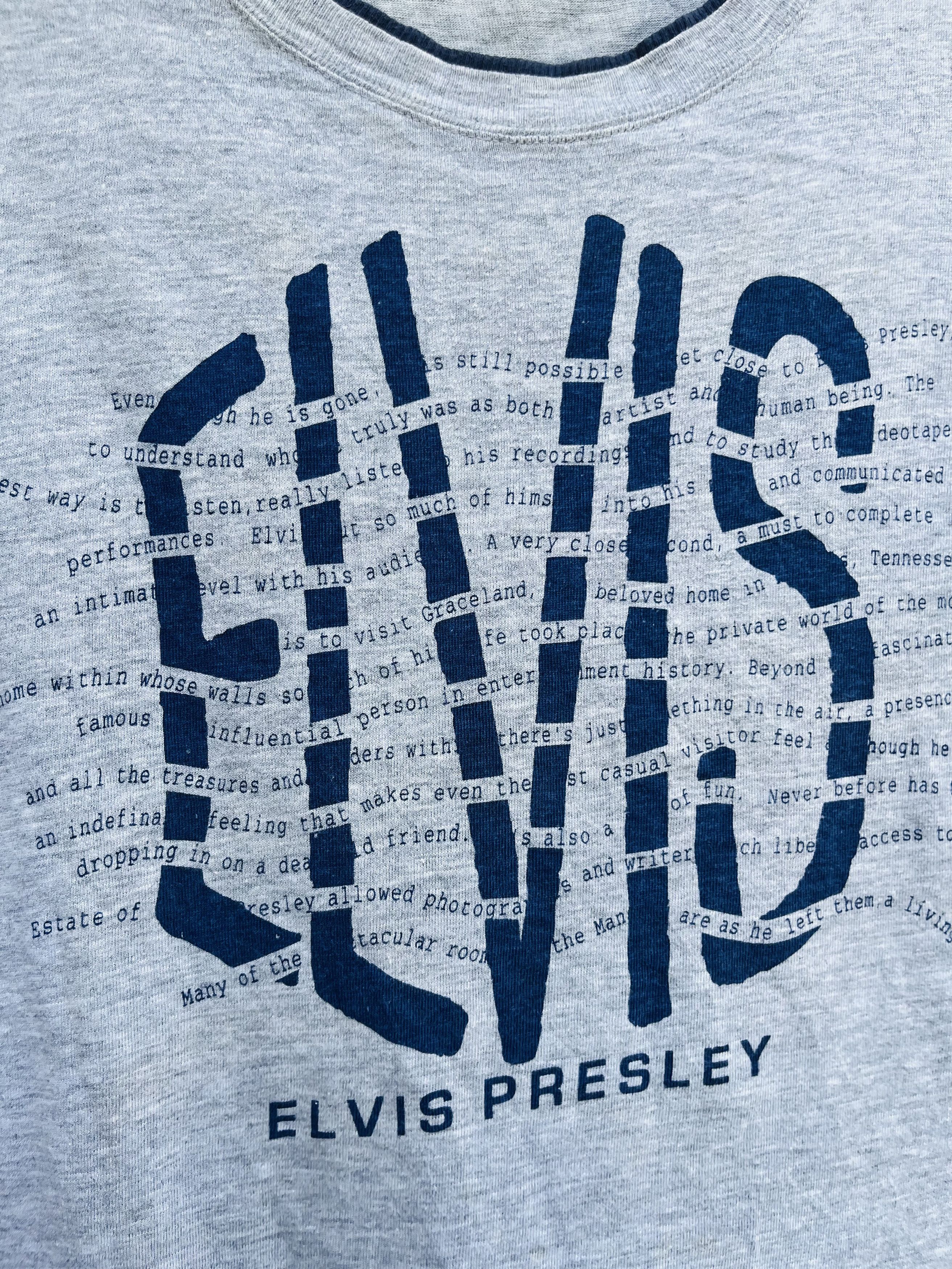 Band Tees × Vintage Vintage Elvis Presley Famous Artist Fashion Style Size US L / EU 52-54 / 3 - 6 Thumbnail