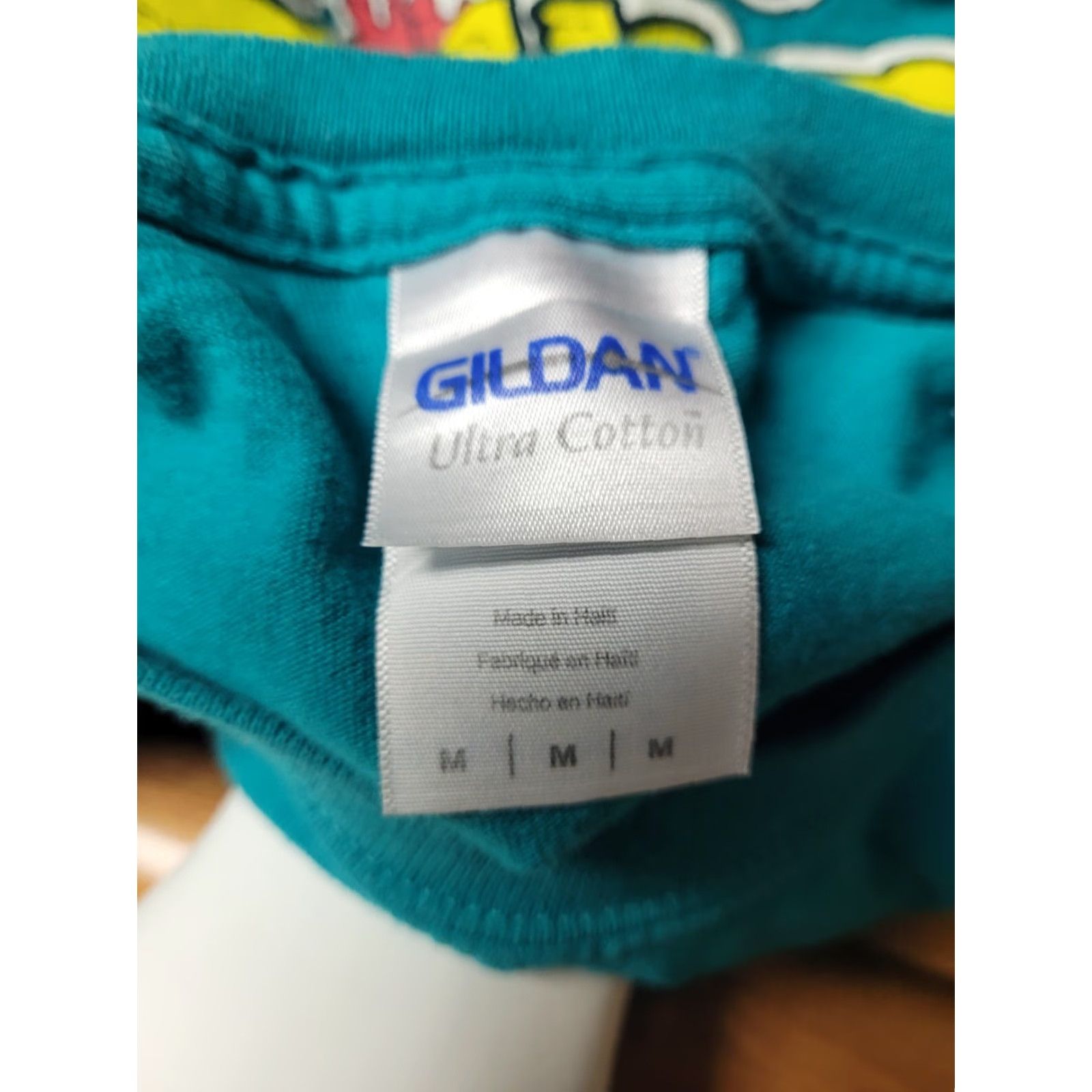 Gildan VTG T-Shirt Men M Dirty Don Myrtle Beach SC Oyster Bar & Grill Blue Cotton 25 Years Size US M / EU 48-50 / 2 - 5 Thumbnail