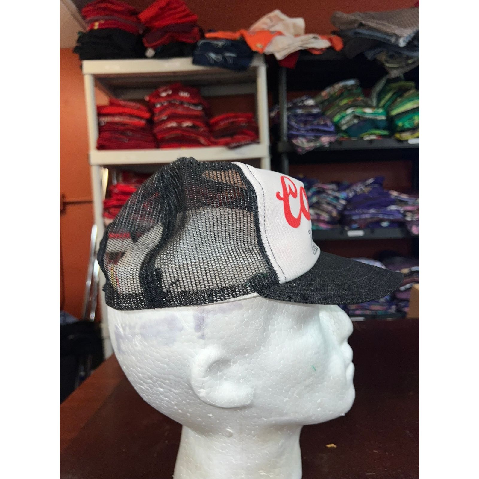 Vintage Vintage Coors Light Trucker Hat Snapback Cap VTG Broken Brim Size ONE SIZE - 7 Thumbnail