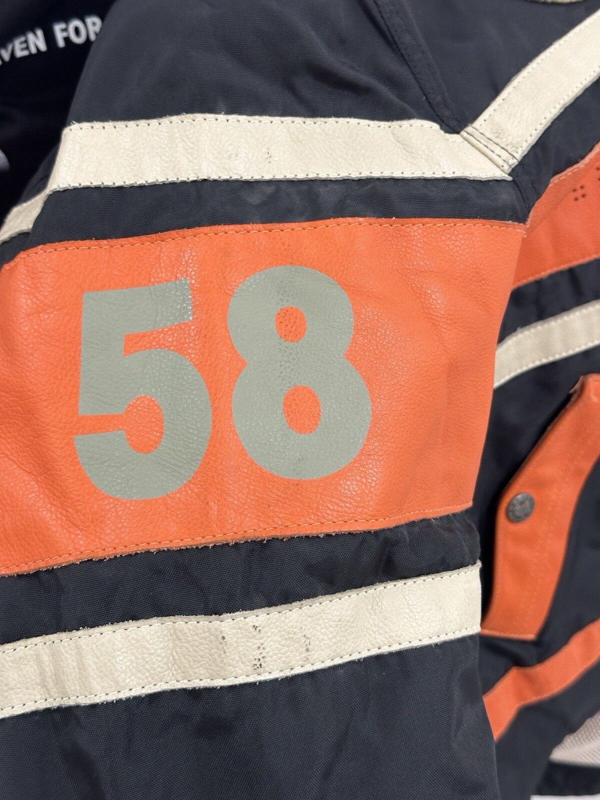 Harley Davidson Vintage Harley Davidson H-D Team 2000 Miles Leather Jacket Size US XL / EU 56 / 4 - 10 Thumbnail