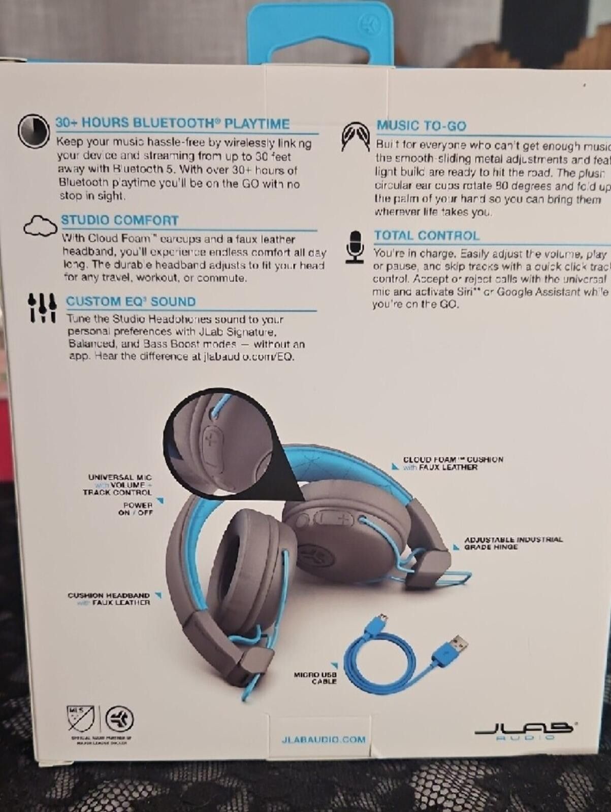 Other JLab Studio Wireless On-Ear Headphones Size ONE SIZE - 2 Thumbnail