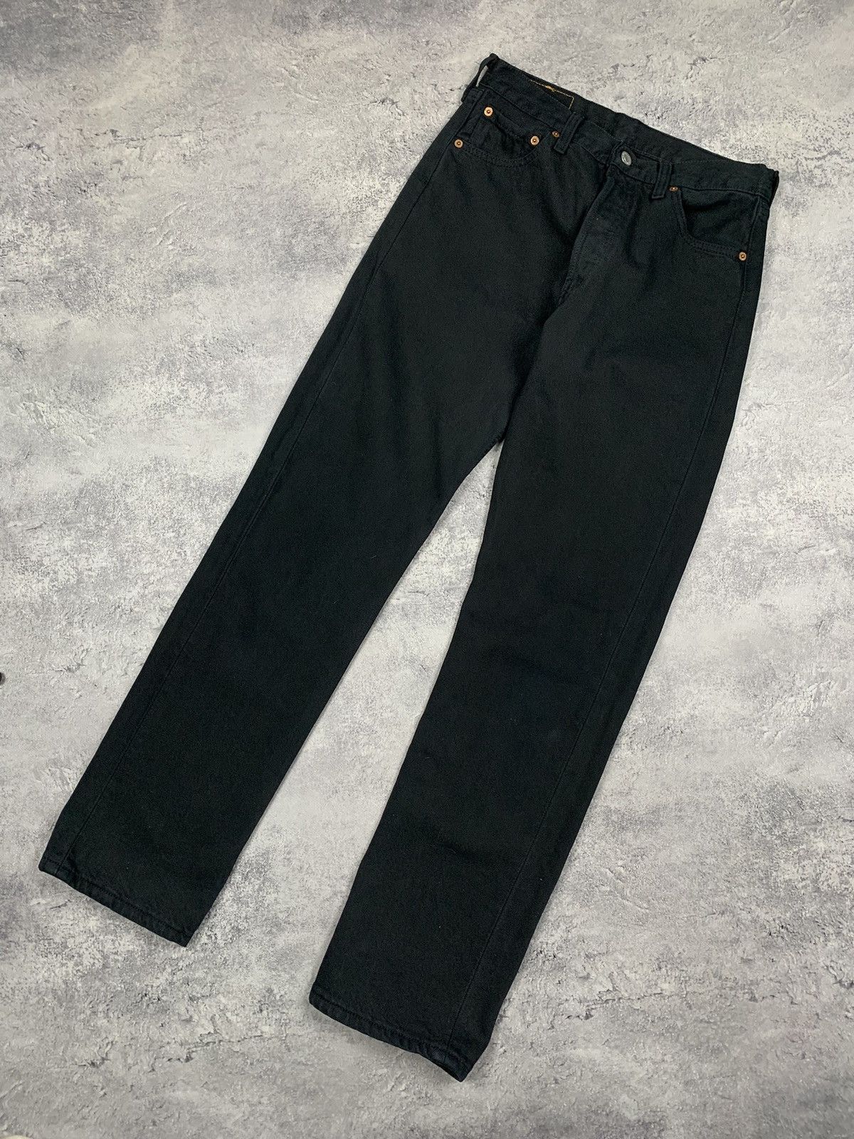 Levi's Levi’s 501 Men’s Black Straight Leg Jeans Size W30 L32 Y2K Size US 30 / EU 46 - 6 Thumbnail