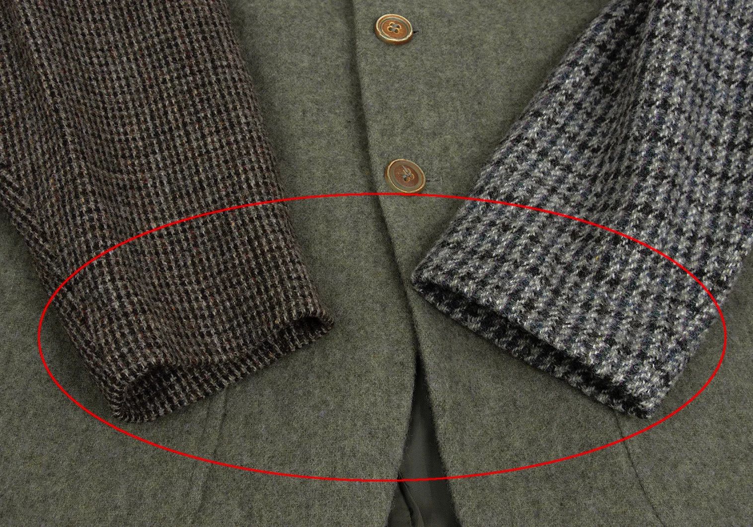 Yohji Yamamoto Yohji Yamamoto Wool Crazy Pattern Jacket Size US M / EU 48-50 / 2 - 9 Thumbnail