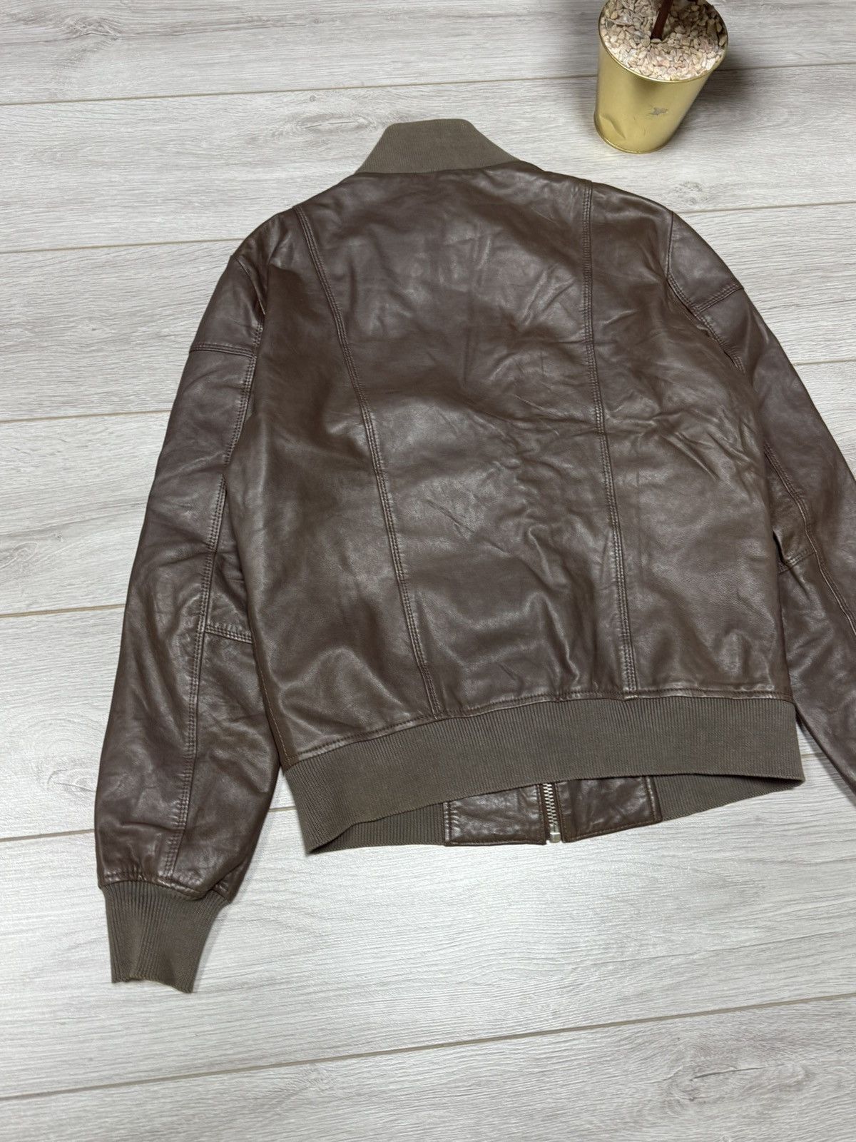 Just Cavalli Just Cavalli vintage leather jacket Size US L / EU 52-54 / 3 - 12 Thumbnail