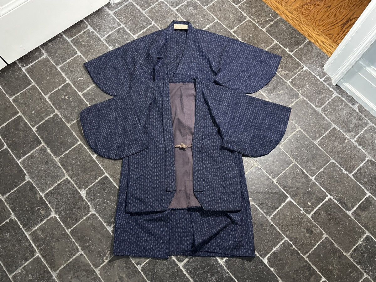 Vintage Japanese True Vintage Kimono Bath Robe Haori Jacket 50s 60s Size US S / EU 44-46 / 1 - 19 Thumbnail