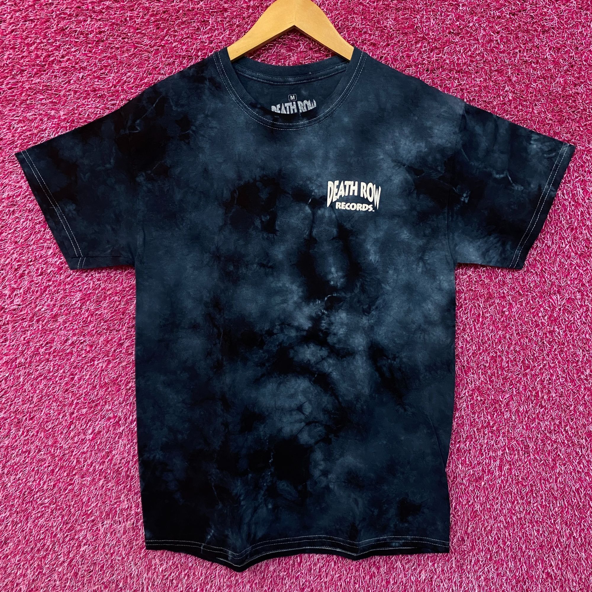 Death Row Records Death Row Records Logo Tie dye blue Tshirt size medium Size US M / EU 48-50 / 2 - 3 Thumbnail