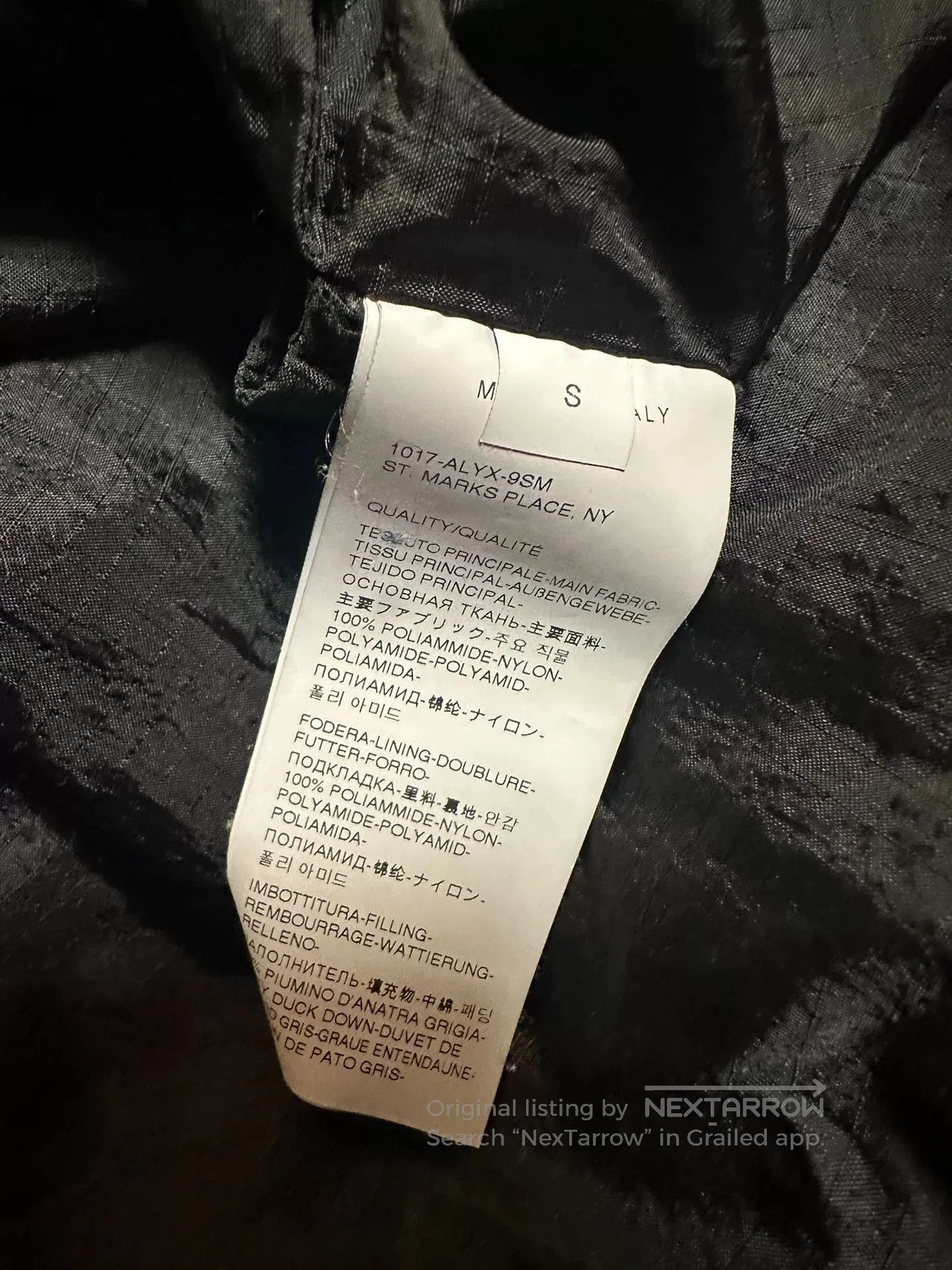 1017 ALYX 9SM Long Warm Down Jacket by Alyx. Size US S / EU 44-46 / 1 - 3 Thumbnail