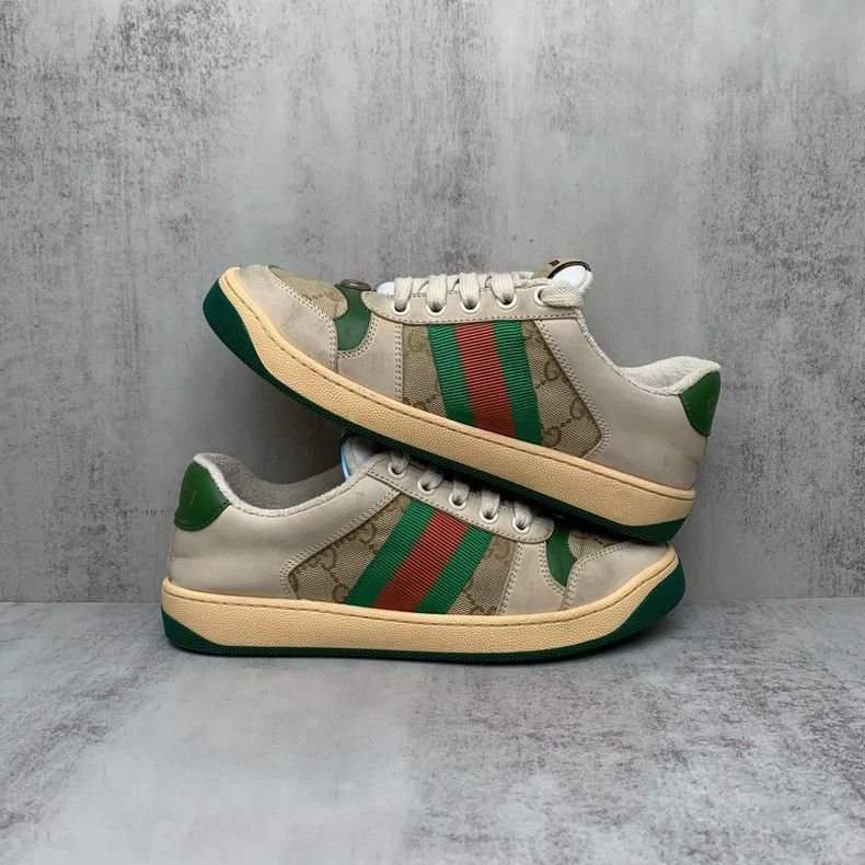 Gucci Gucci Classic Dirty Sneakers Size 36-2505 Size US 6 / IT 36 - 3 Thumbnail