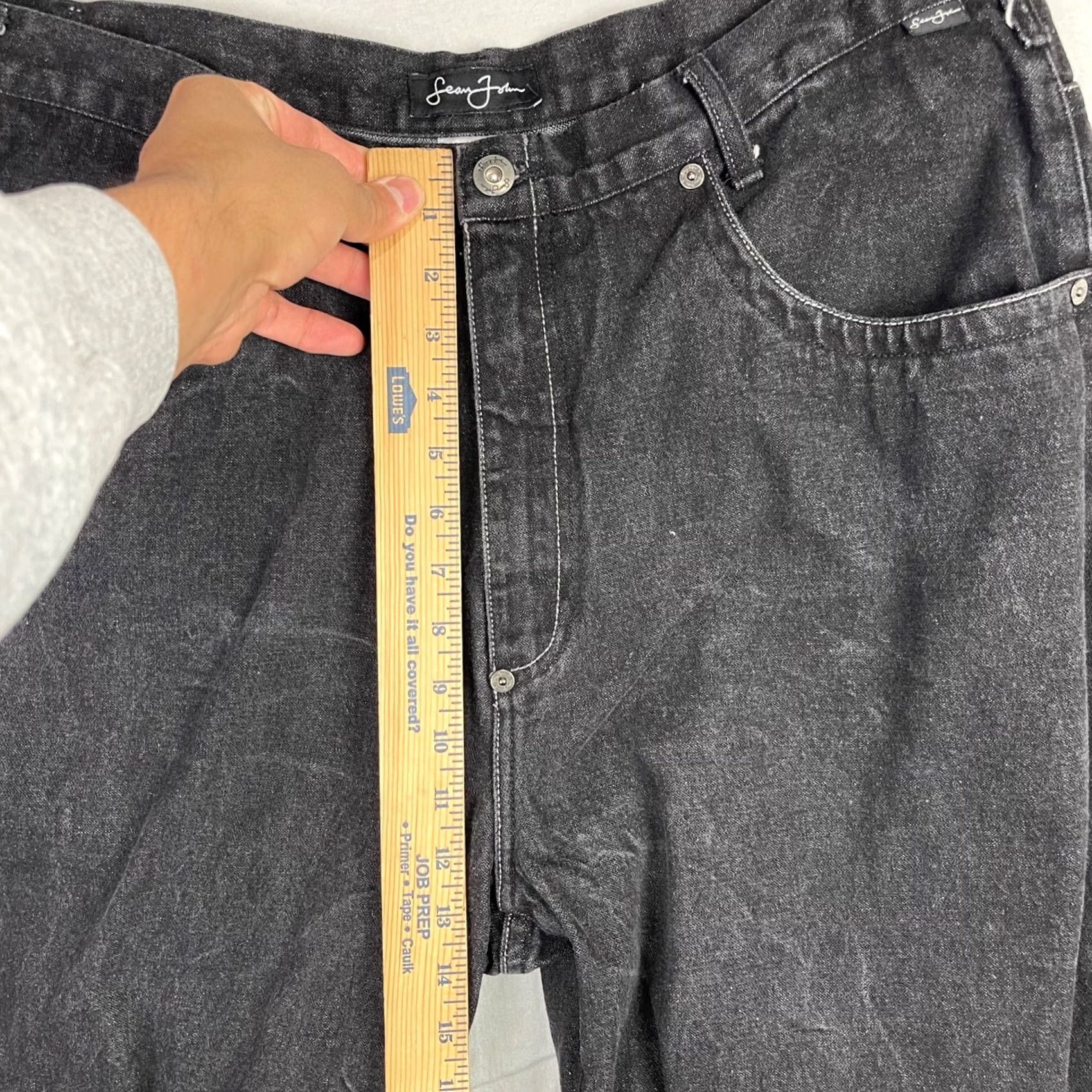 Sean John Sean John Jeans Mens 38 Fits 36x34 Baggy Denim Wide-Leg Vintage Hip Hop Jeans Men Size US 38 / EU 54 - 7 Thumbnail