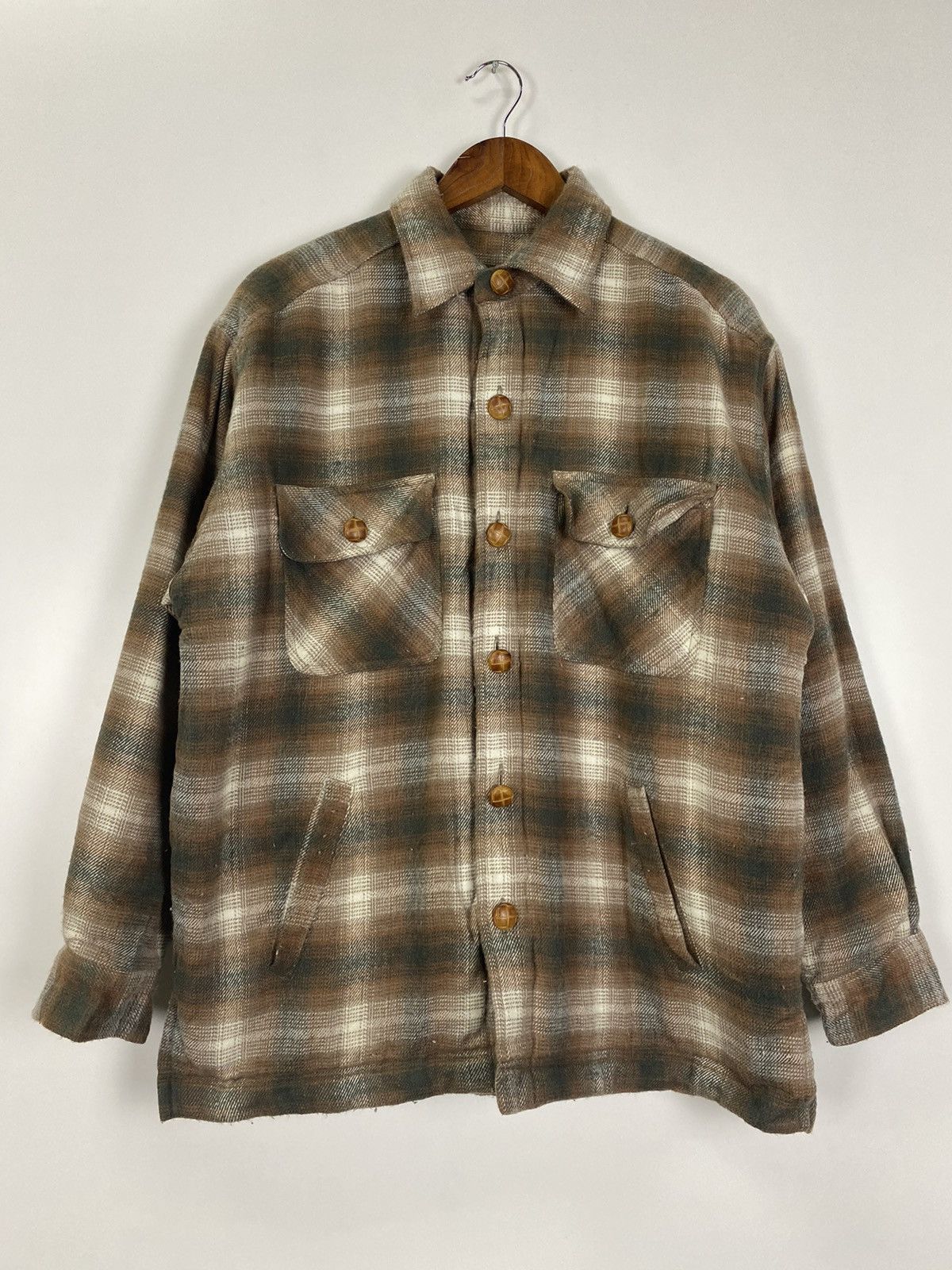 Uniqlo × Vintage Vintage 90s Uniqlo Tartan Jacket Size US M / EU 48-50 / 2 - 3 Thumbnail