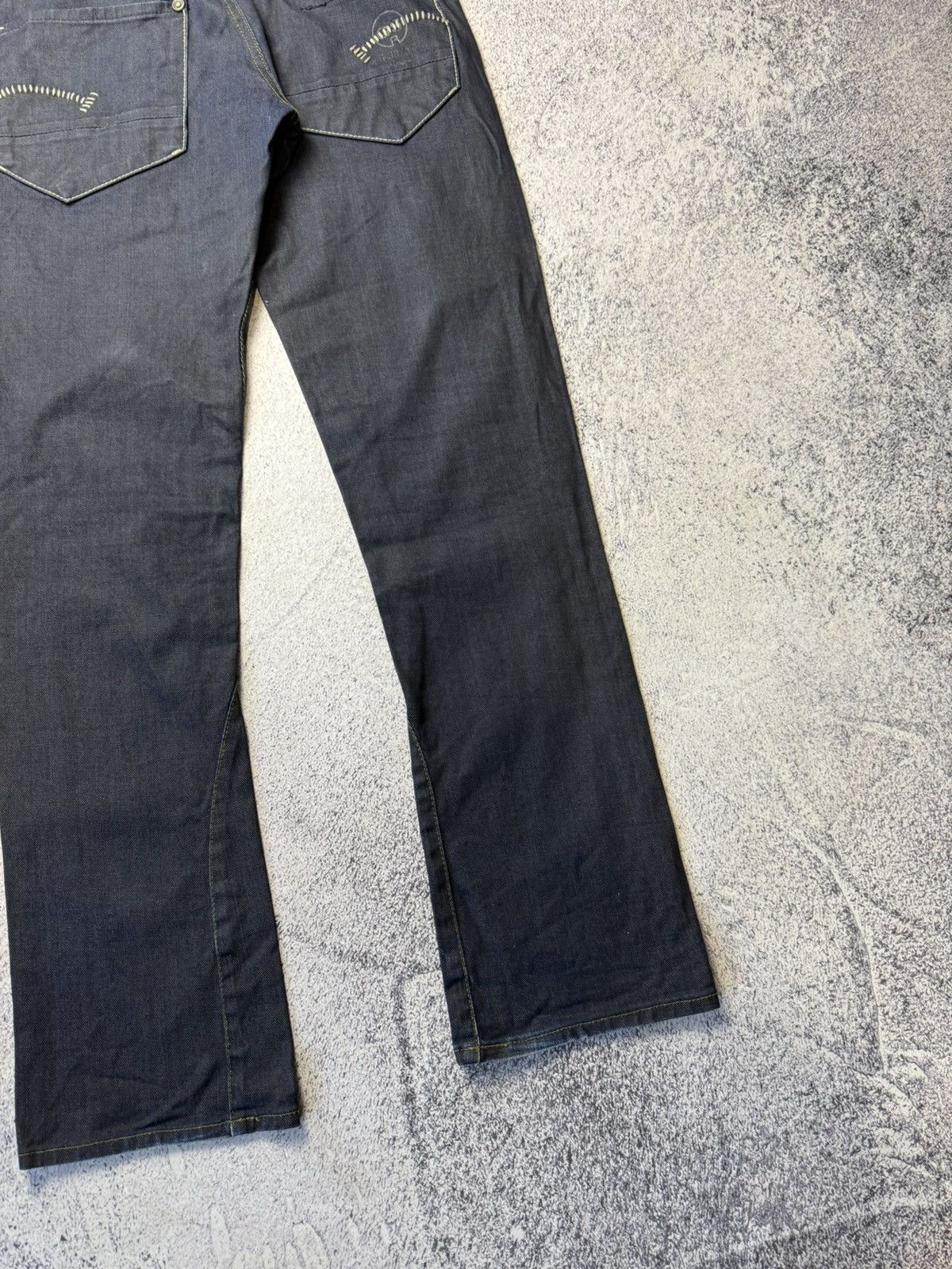 G-Star Vintage G Star Raw Denim Streetwear Jeans Japanese Y2K 30 Size US 31 - 19 Thumbnail