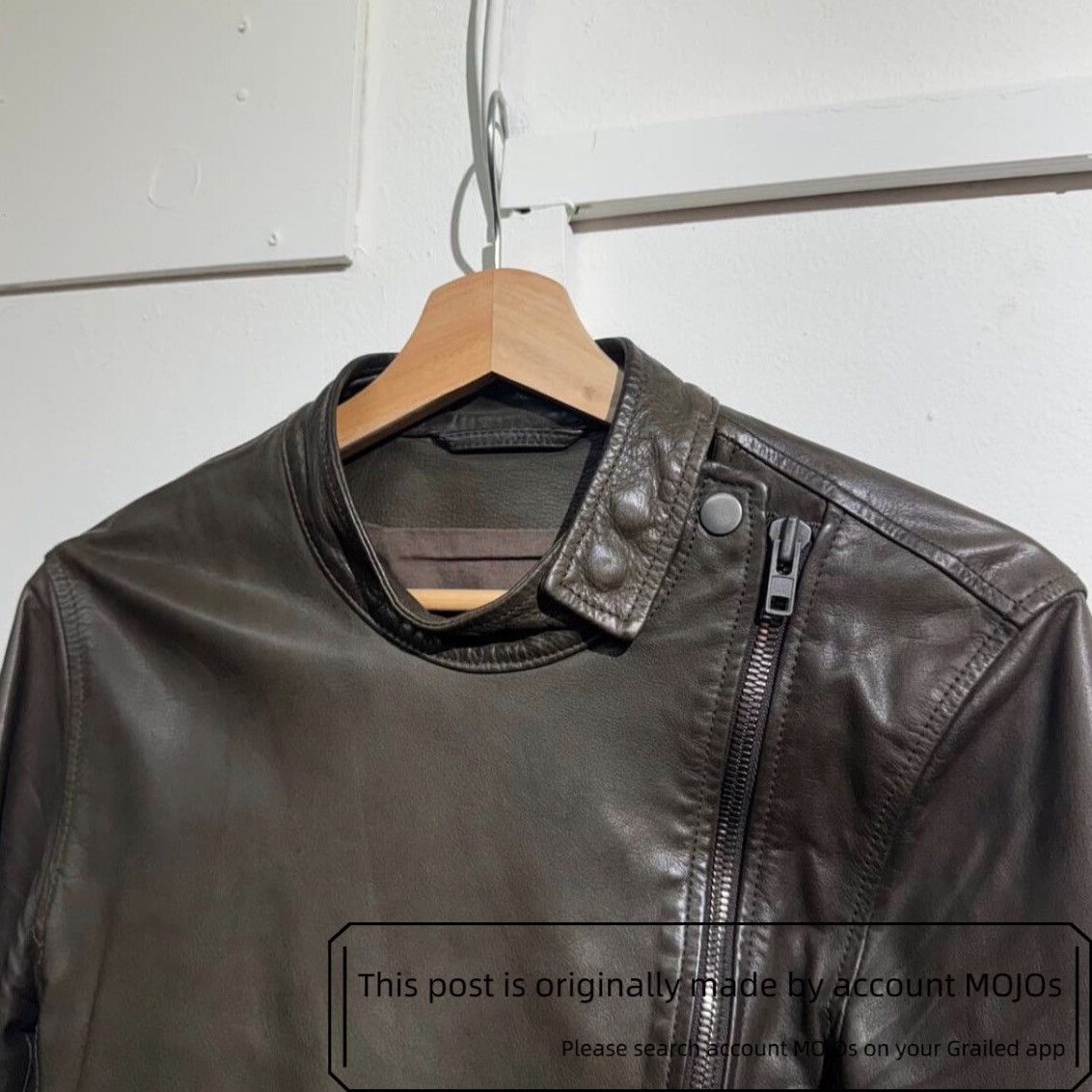 Maison Margiela Sz 46 Maison Margiela 10SS Line14 Leather Jacket mojos064 Size US S / EU 44-46 / 1 - 3 Thumbnail