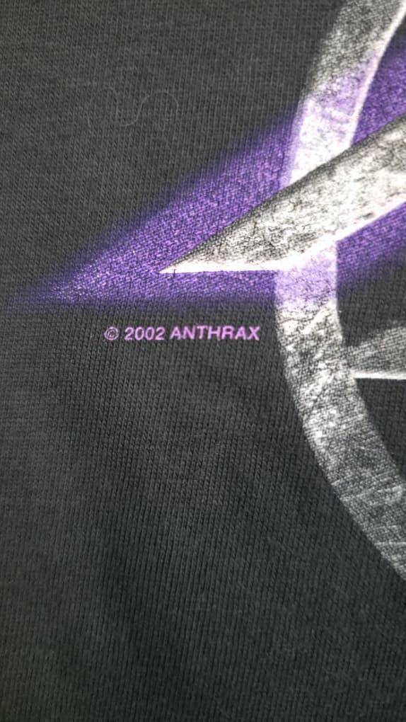 Band Tees Vintage anthrax band tshirt Size US L / EU 52-54 / 3 - 3 Thumbnail