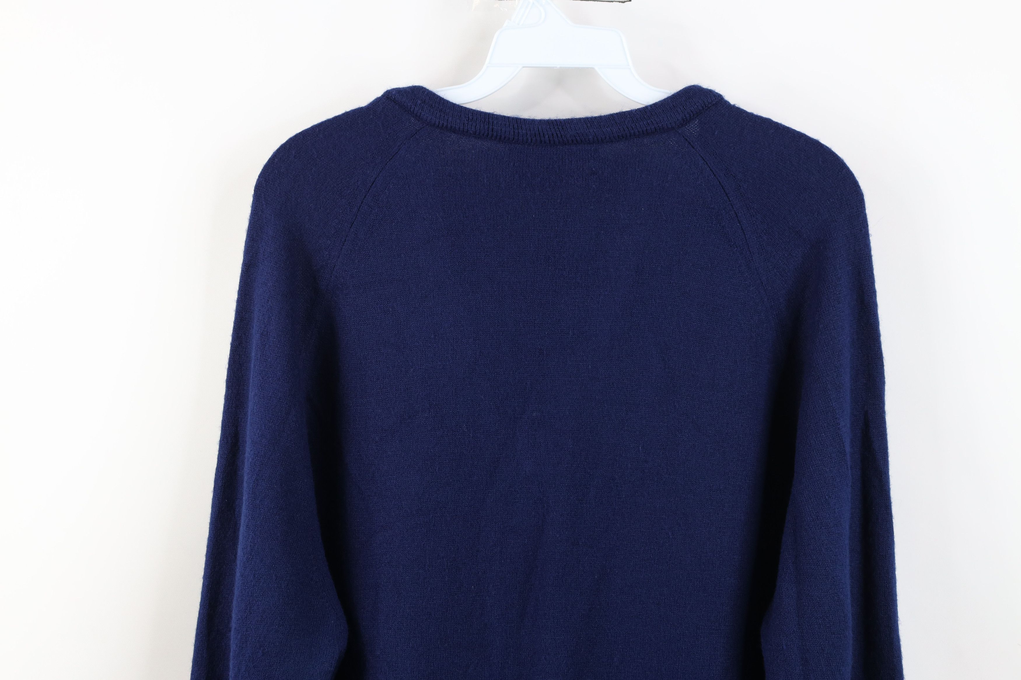 Christian Dior Monsieur Vintage 70s 80s Christian Dior Soft Knit V-Neck Sweater USA Size US L / EU 52-54 / 3 - 9 Thumbnail