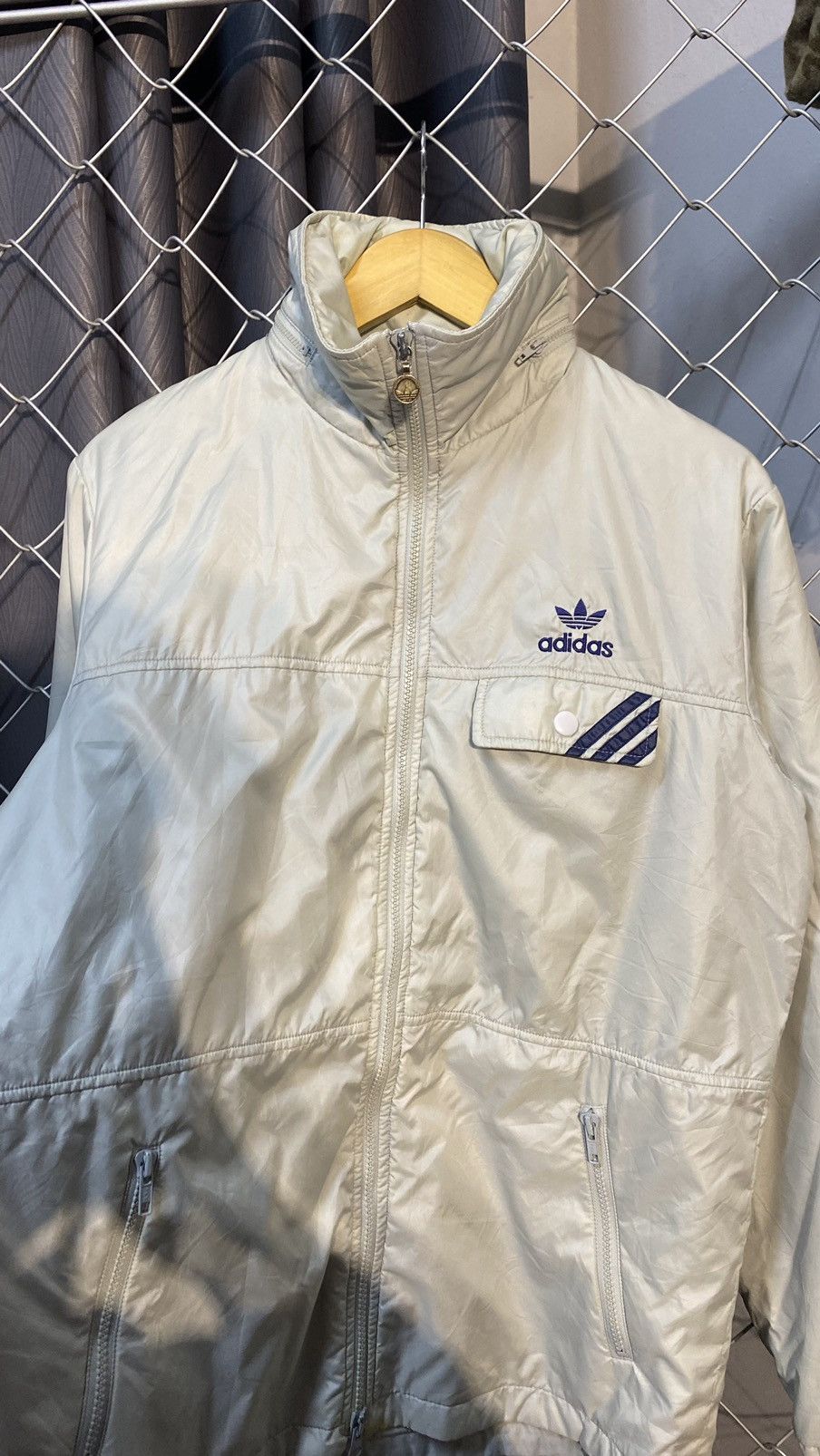 Adidas × Vintage VINTAGE 80's Adidas Descente Outerwear Jacket Medium Size US M / EU 48-50 / 2 - 3 Thumbnail