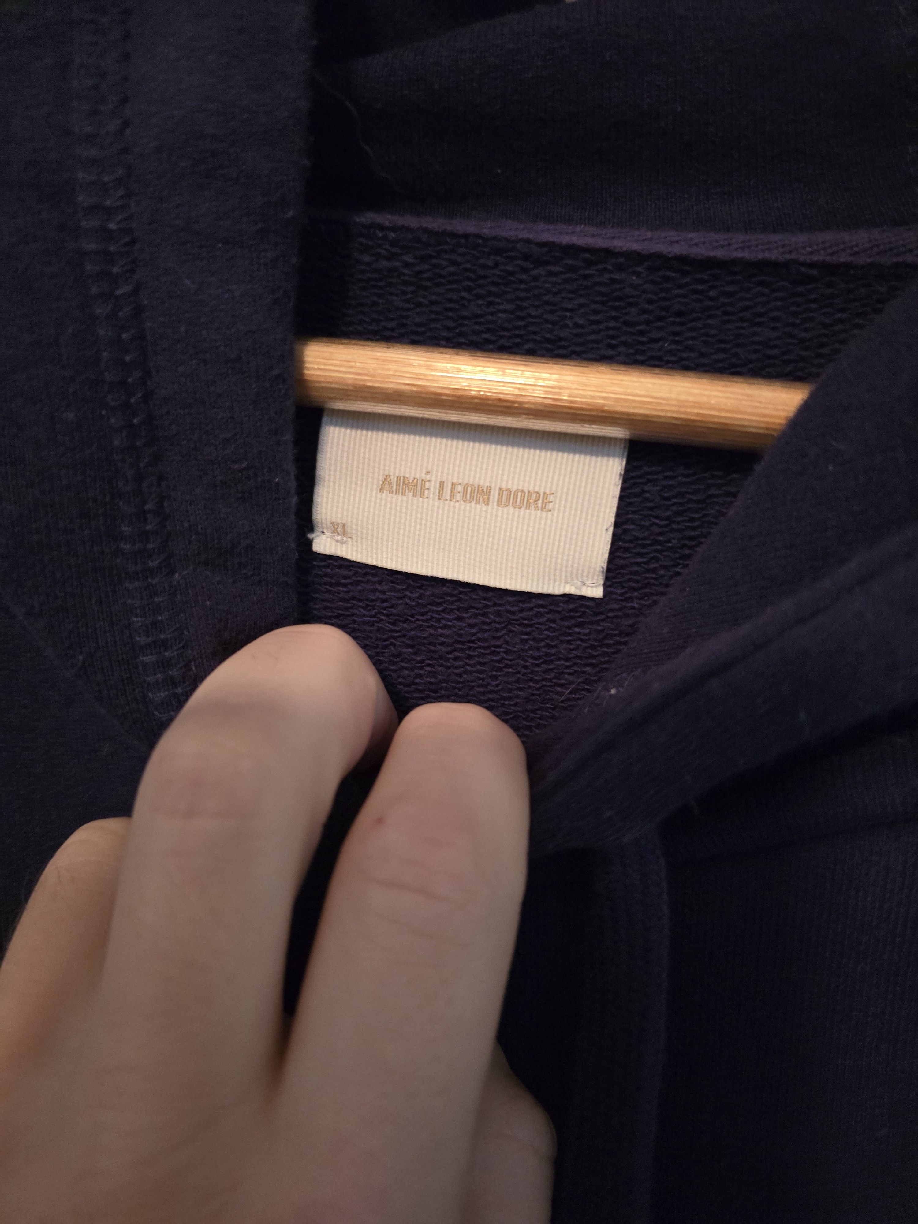 Aime Leon Dore Aime Leon Dore logo script hoodie Size US XL / EU 56 / 4 - 3 Thumbnail