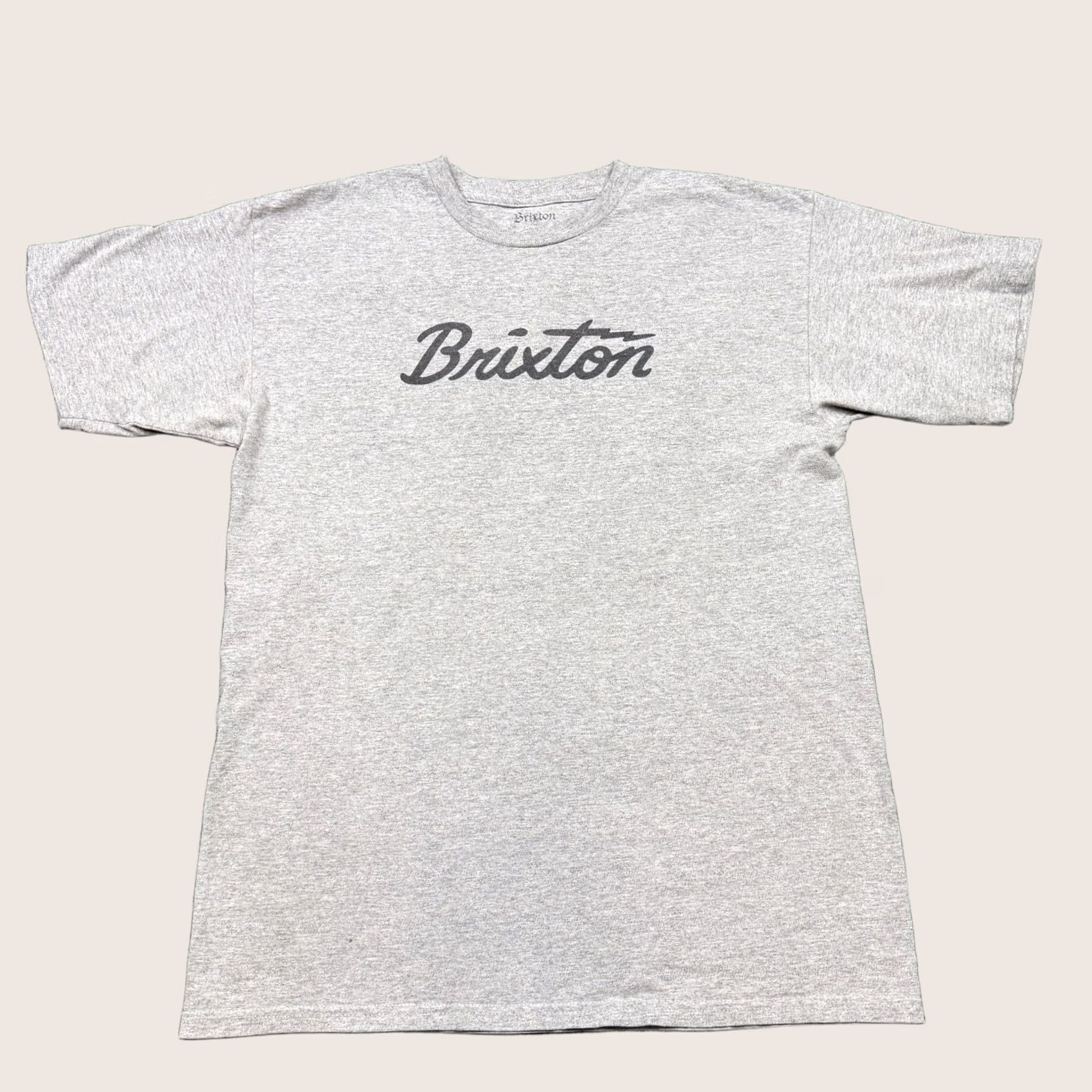 Brixton Brixton T Shirt Men's M Gray Short Sleeve Streetwear Skateboarding Size US M / EU 48-50 / 2 - 1 Thumbnail