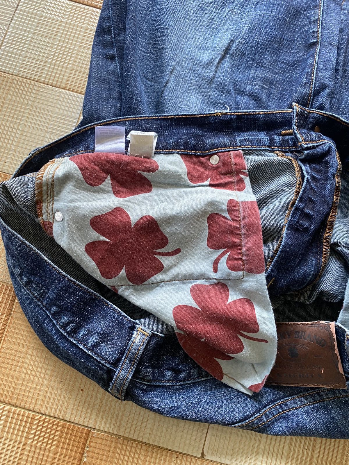 If Six Was Nine × Lucky Brand × Vintage Vintage lucky brand straight cut denim Size US 36 / EU 52 - 14 Thumbnail
