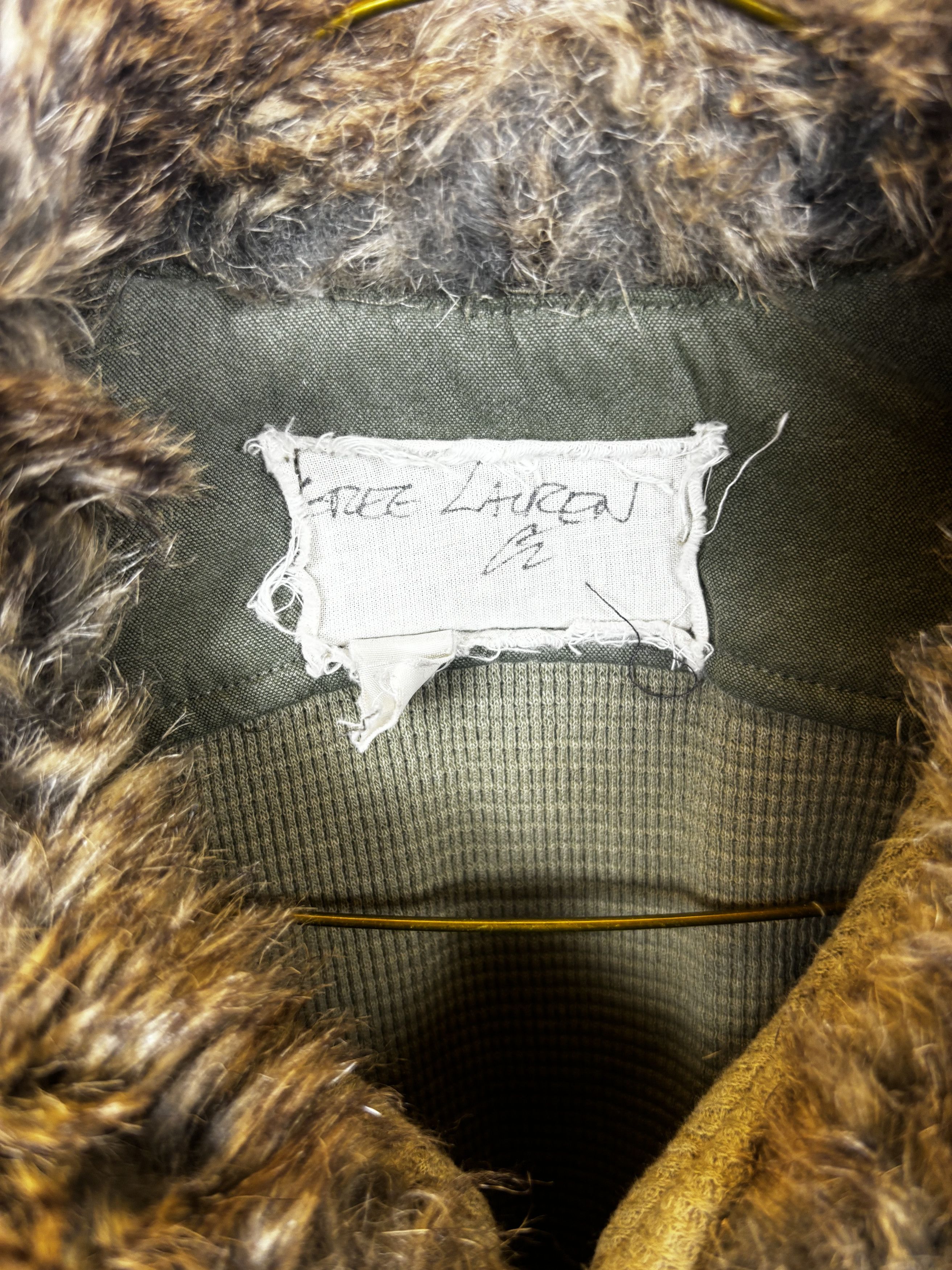Greg Lauren *SAMPLE GREG LAUREN ARMY TENT SNORKEL FLIGHT JACKET VINTAGE Size US M / EU 48-50 / 2 - 5 Thumbnail