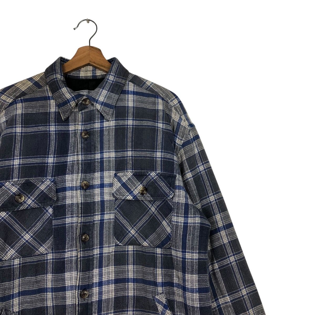 Japanese Brand × Vintage 📌Vintage Chore Work Equipment Jacket Tartan Issey Miyake Size US M / EU 48-50 / 2 - 7 Thumbnail