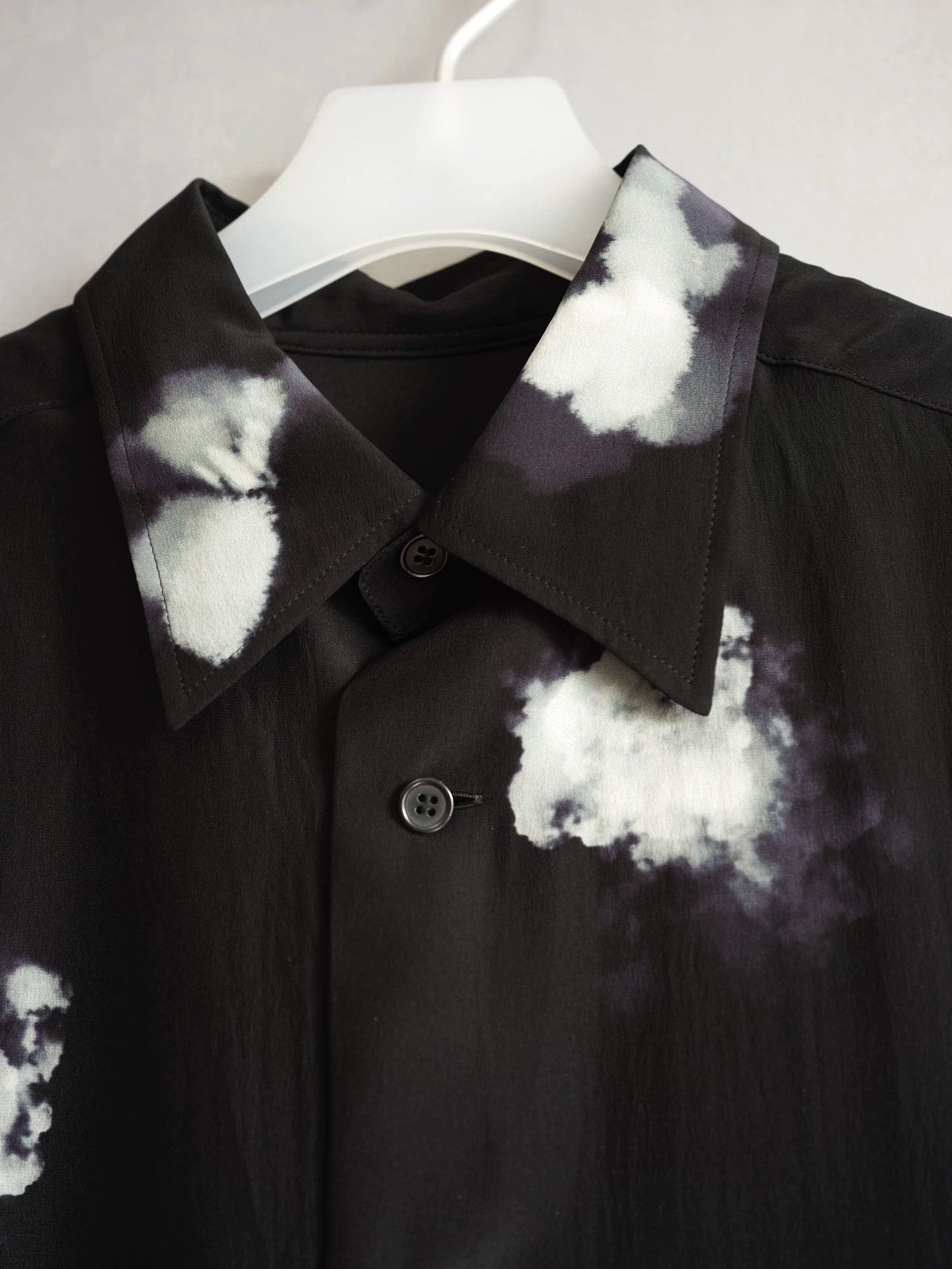 Yohji Yamamoto Yohji Yamamoto 25SS Cloud Silk Shirt - Yohji Yamamoto Size US M / EU 48-50 / 2 - 6 Thumbnail
