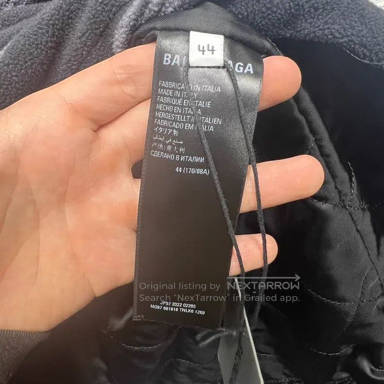 Balenciaga Balenciaga Double B Full Print Woolen Cotton Coat Jacket Size US S / EU 44-46 / 1 - 4 Thumbnail