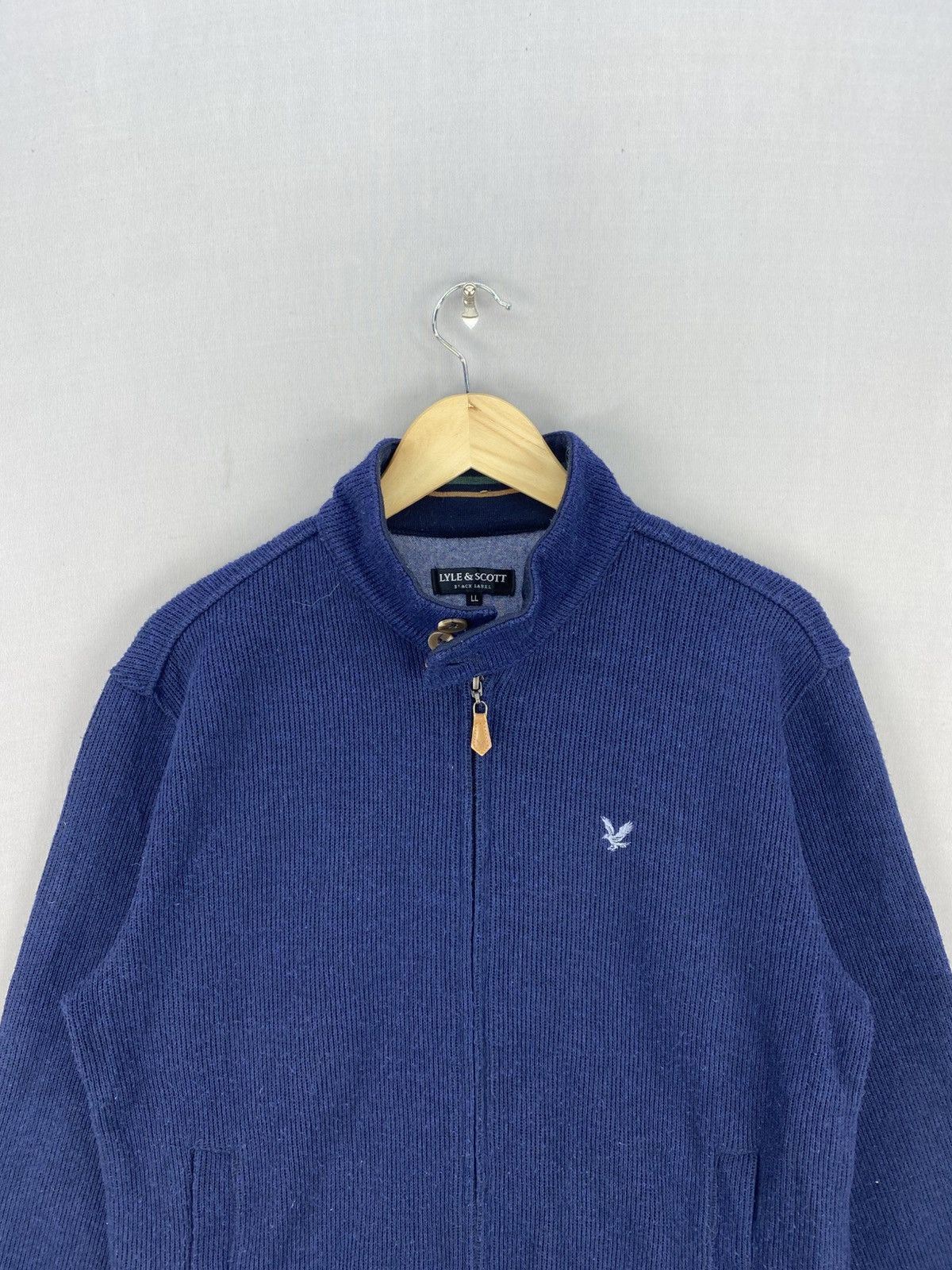 Lyle & Scott Lyle & Scott Black Label Knitwear Zipper Jacket Size US S / EU 44-46 / 1 - 7 Thumbnail