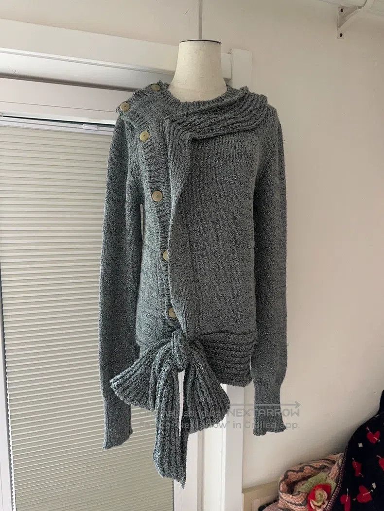 Vivienne Westwood Vivienne Westwood Vintage asymmetrical, laced, sweater coa Size S / US 4 / IT 40 - 1 Thumbnail