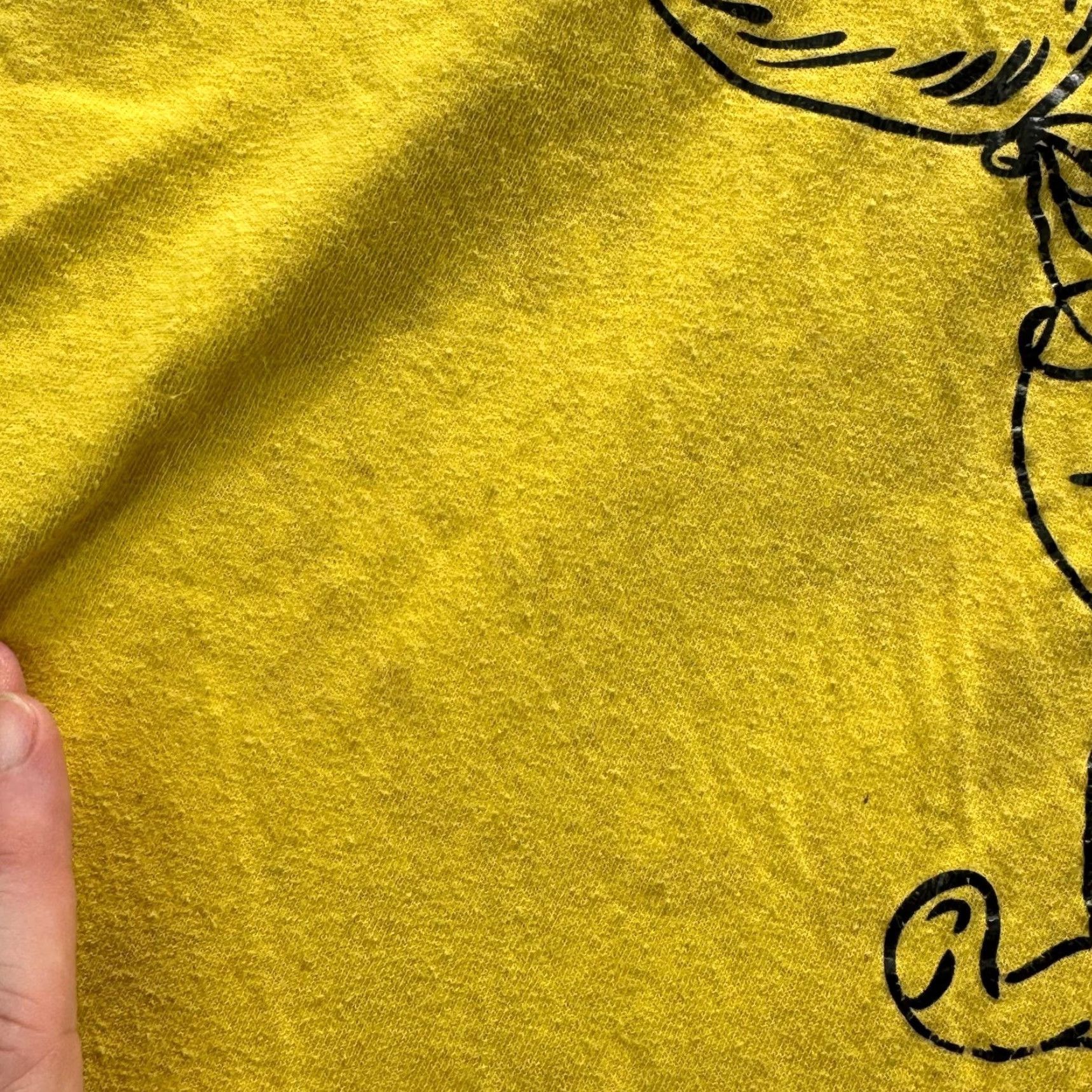 Gildan Winnie The Pooh Graphic Tee Gildan Shirt Mens XL Yellow Size US XL / EU 56 / 4 - 7 Thumbnail