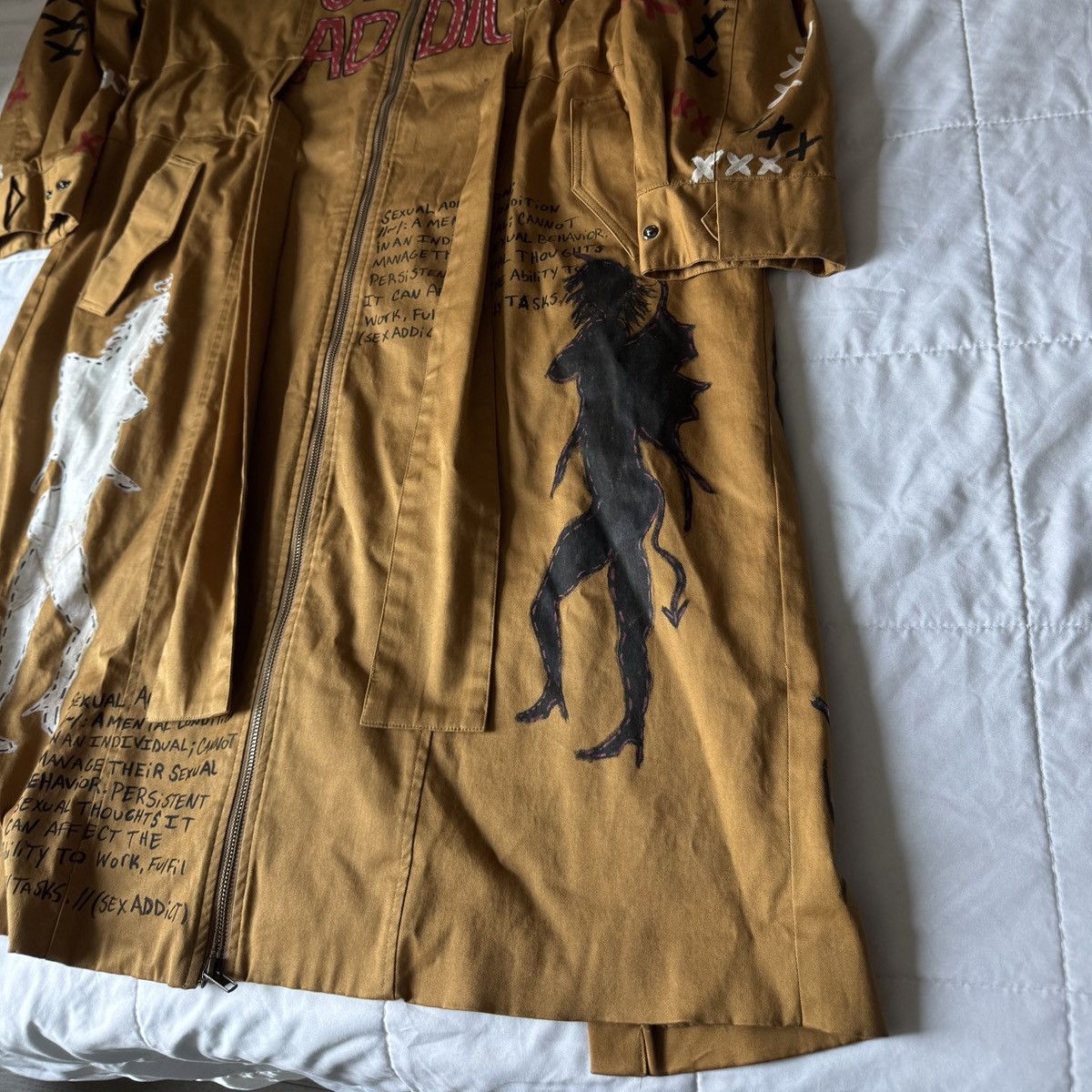 Vintage Vintage Sex Addiction Custom Jacket Size US L / EU 52-54 / 3 - 3 Thumbnail