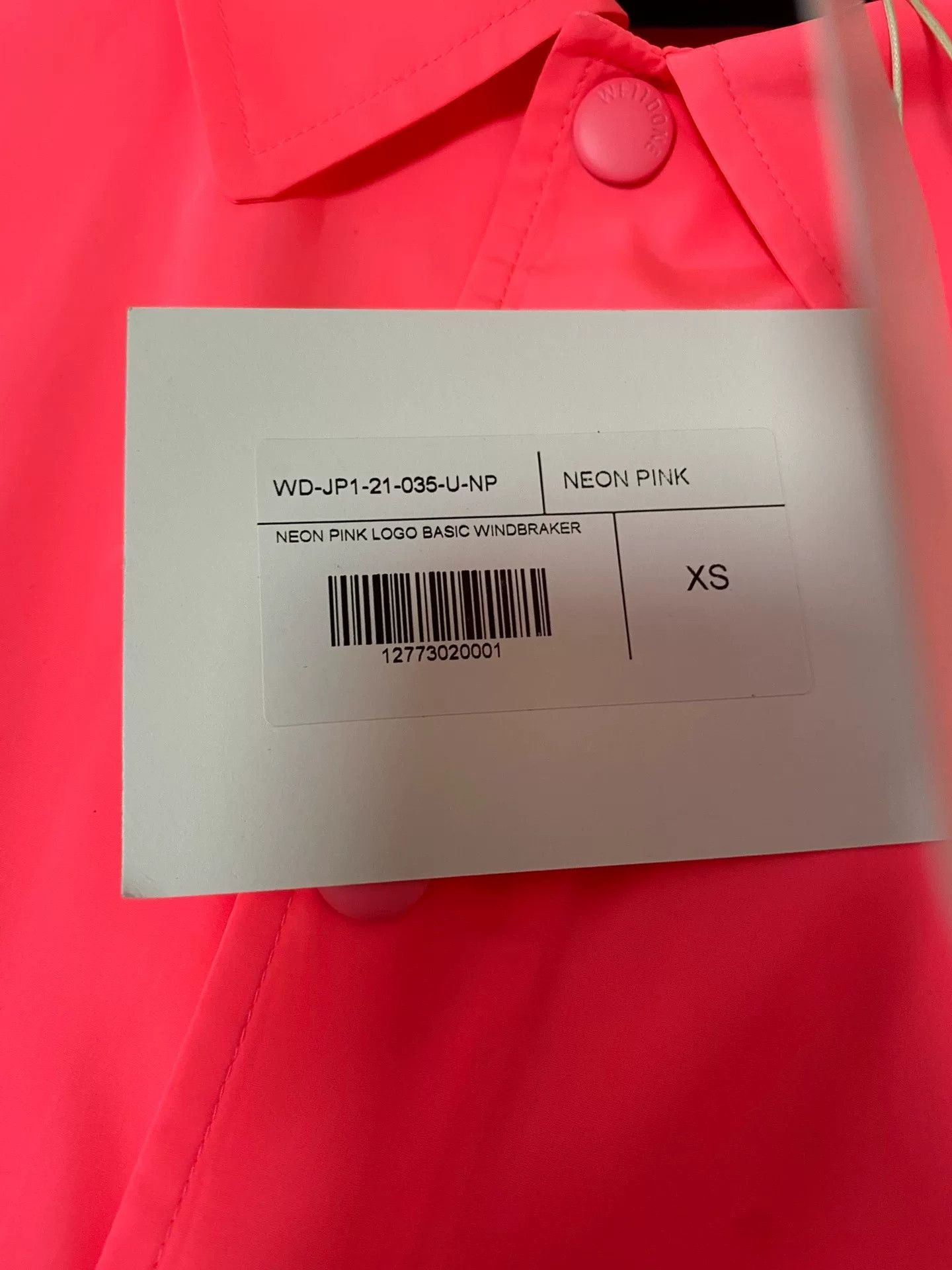 WE11DONE we11done Logo Collar Jacket Size US XS / EU 42 / 0 - 4 Thumbnail