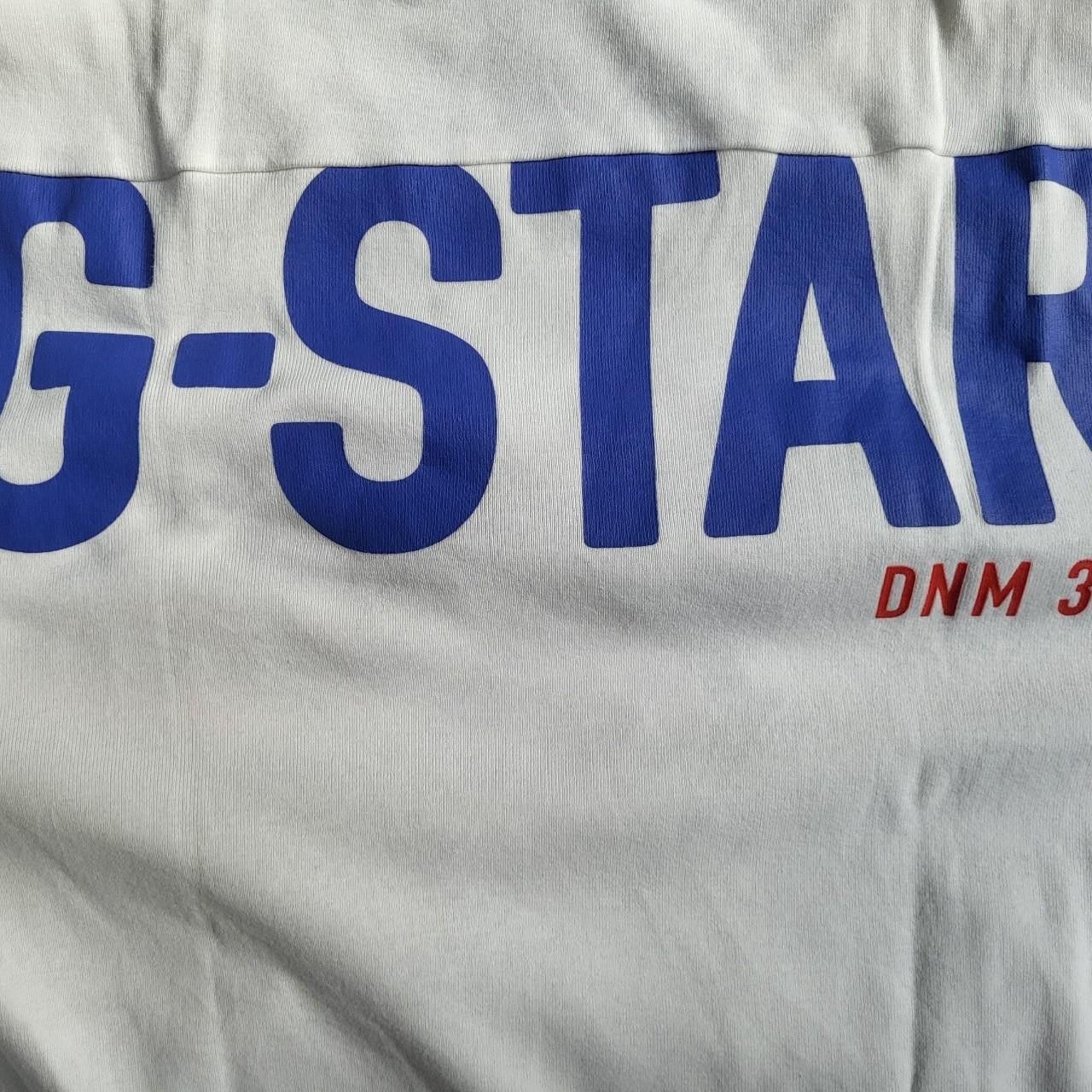 G-Star G-Star RAW Men's White T-shirt - Size L Size US L / EU 52-54 / 3 - 3 Thumbnail
