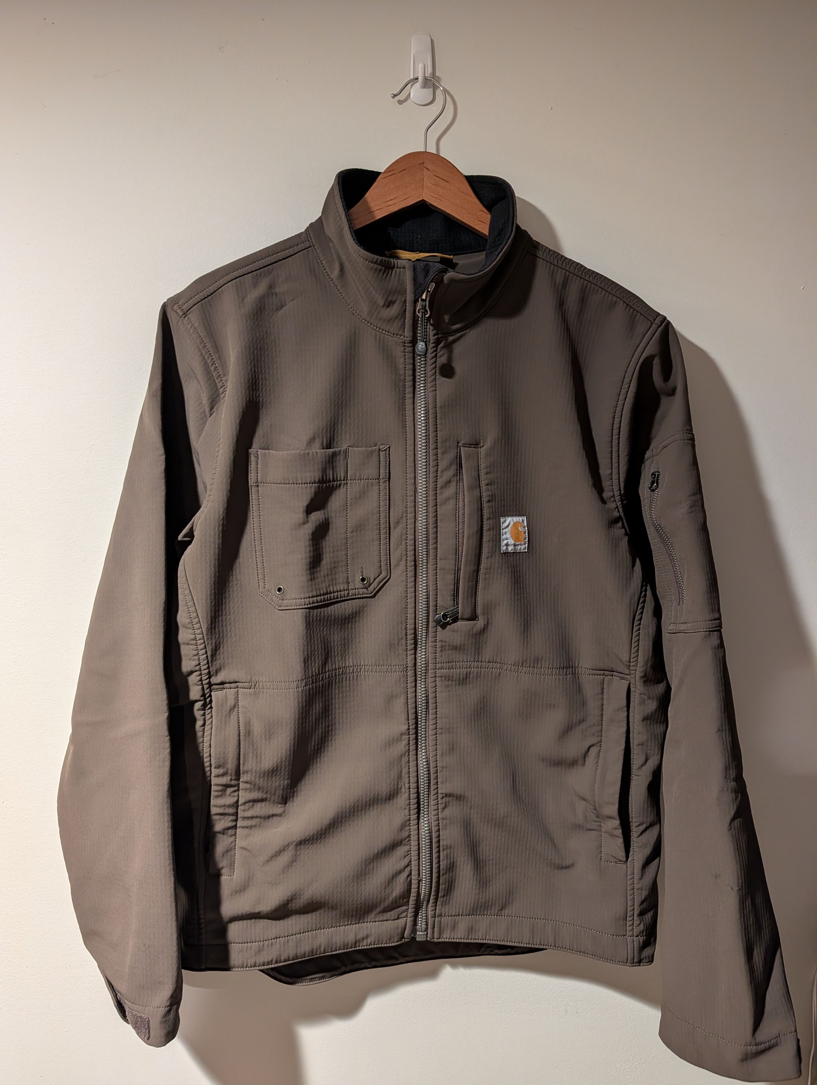 Carhartt × Streetwear Carhartt J192 BLK Fleece Lined Soft Shell