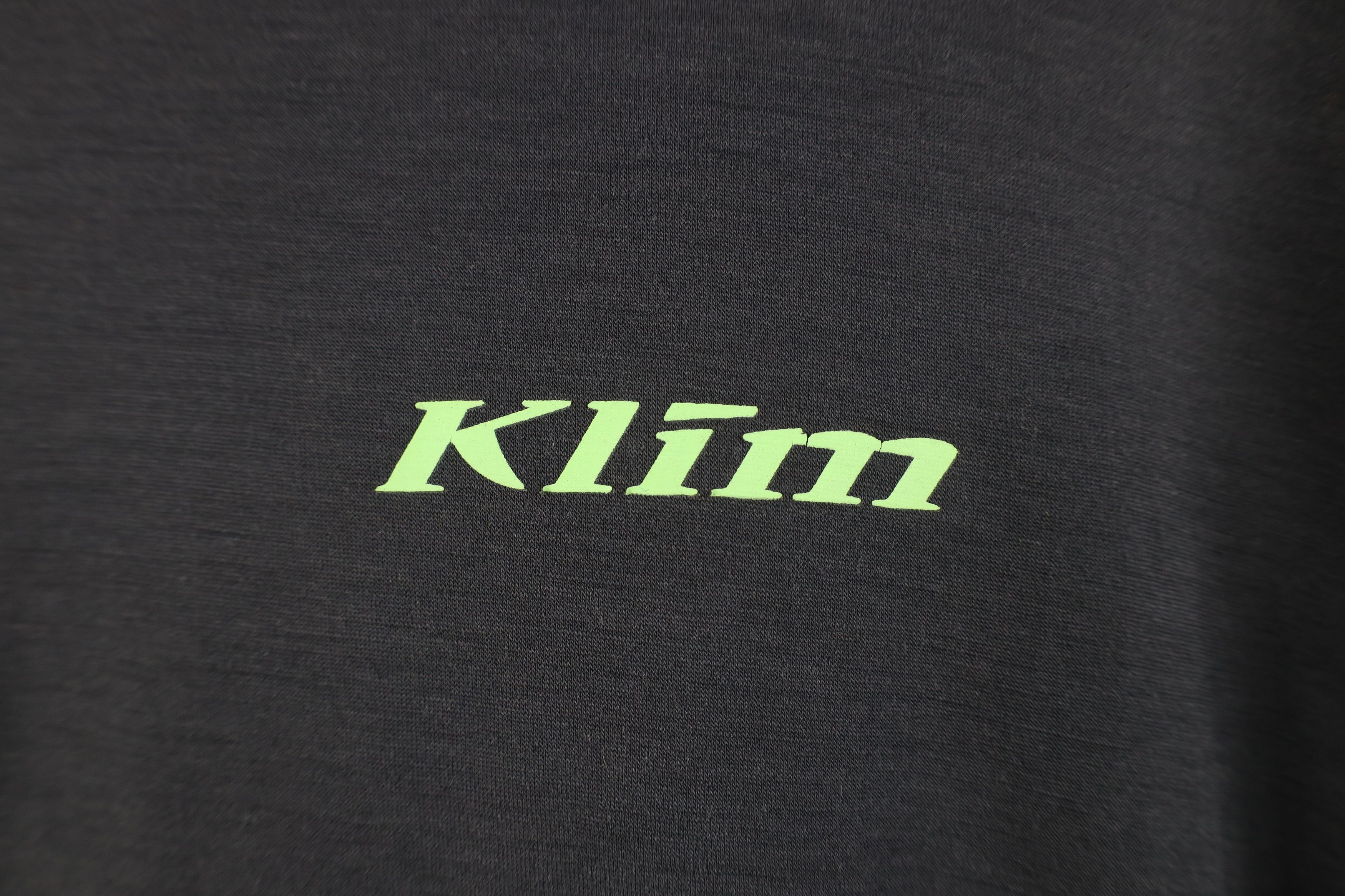 Vintage Klim Racing Teton Merino Wool Knit Long Sleeve T-Shirt Gray Size US L / EU 52-54 / 3 - 4 Thumbnail
