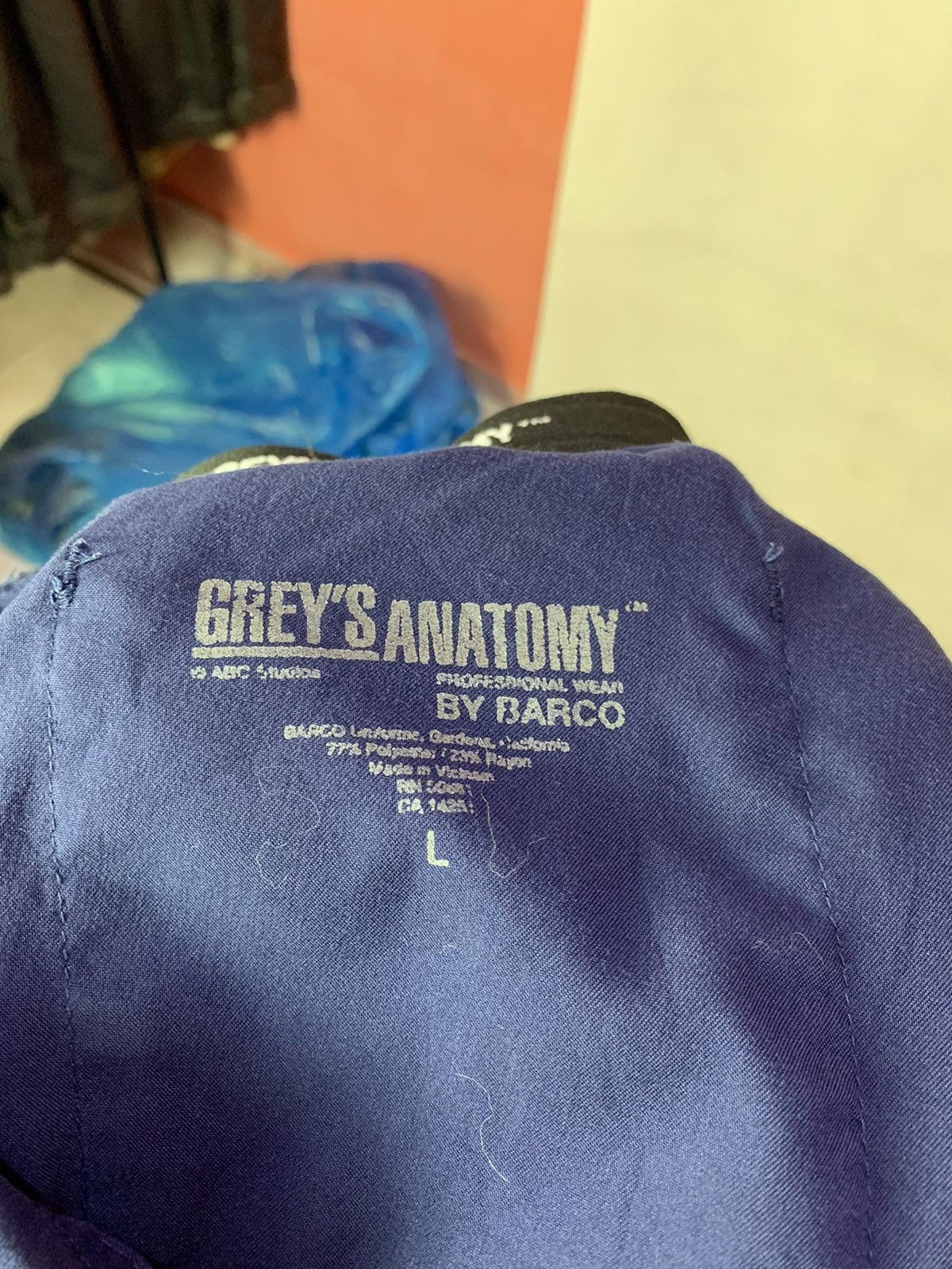 Other 🔥Grey’s Anatomy Scrub Pants by Barco Cosplay Nurse Doctor Size US 37 - 9 Thumbnail