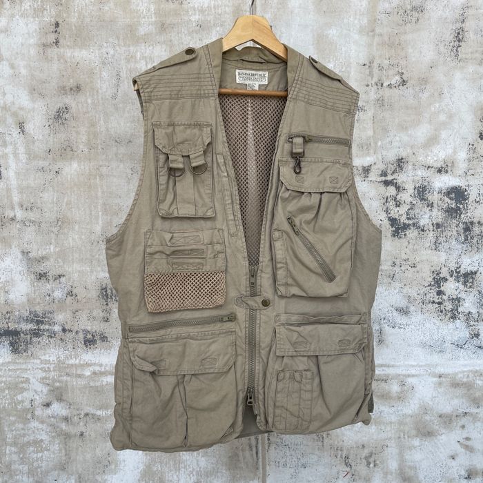 Banana Republic Vintage Banana Republic Utility Vest | Grailed