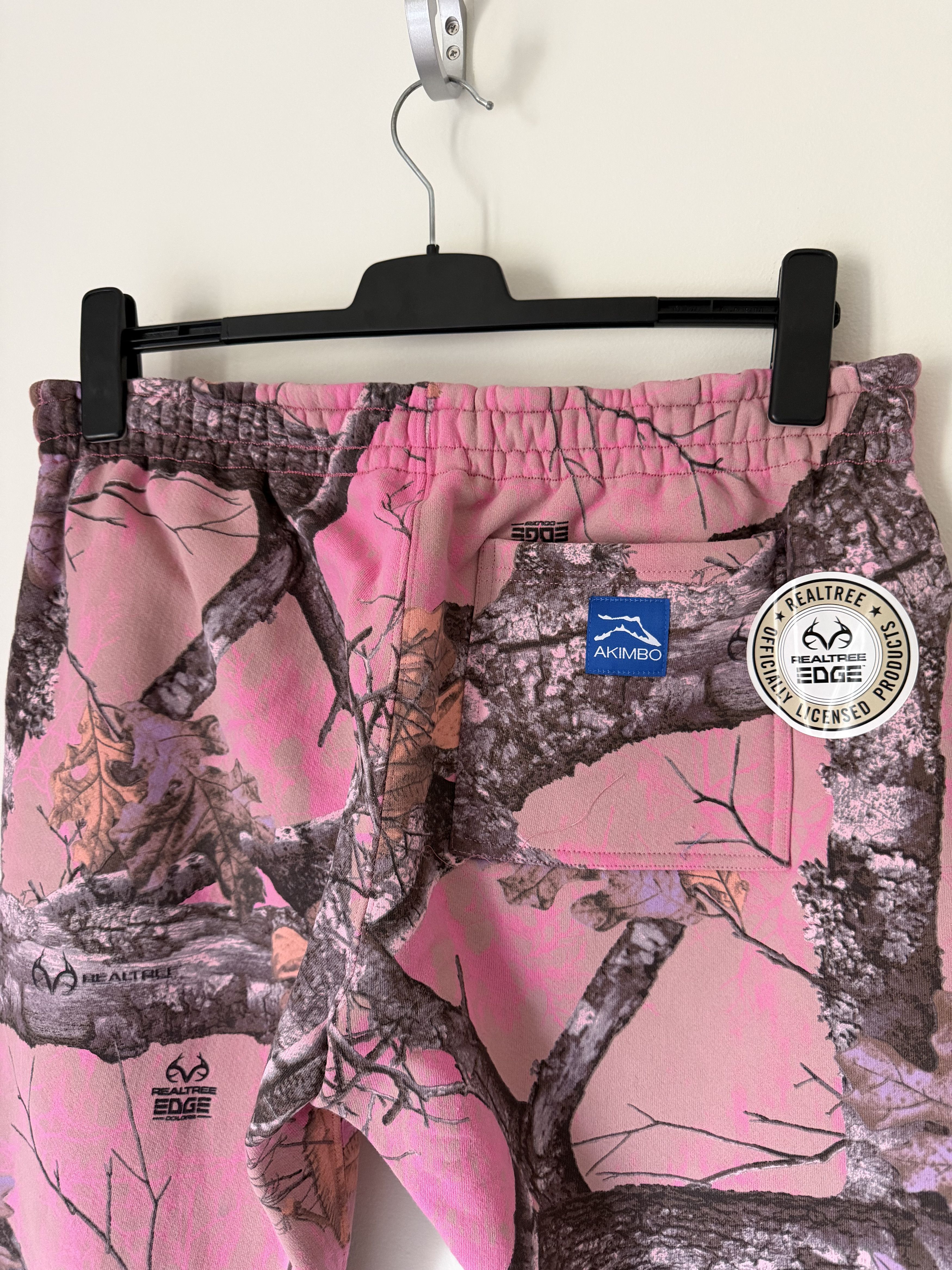 Akimbo Club Akimbo Club Straight Leg Sweatpants in Pink Realtree Camo Size US 34 / EU 50 - 5 Thumbnail