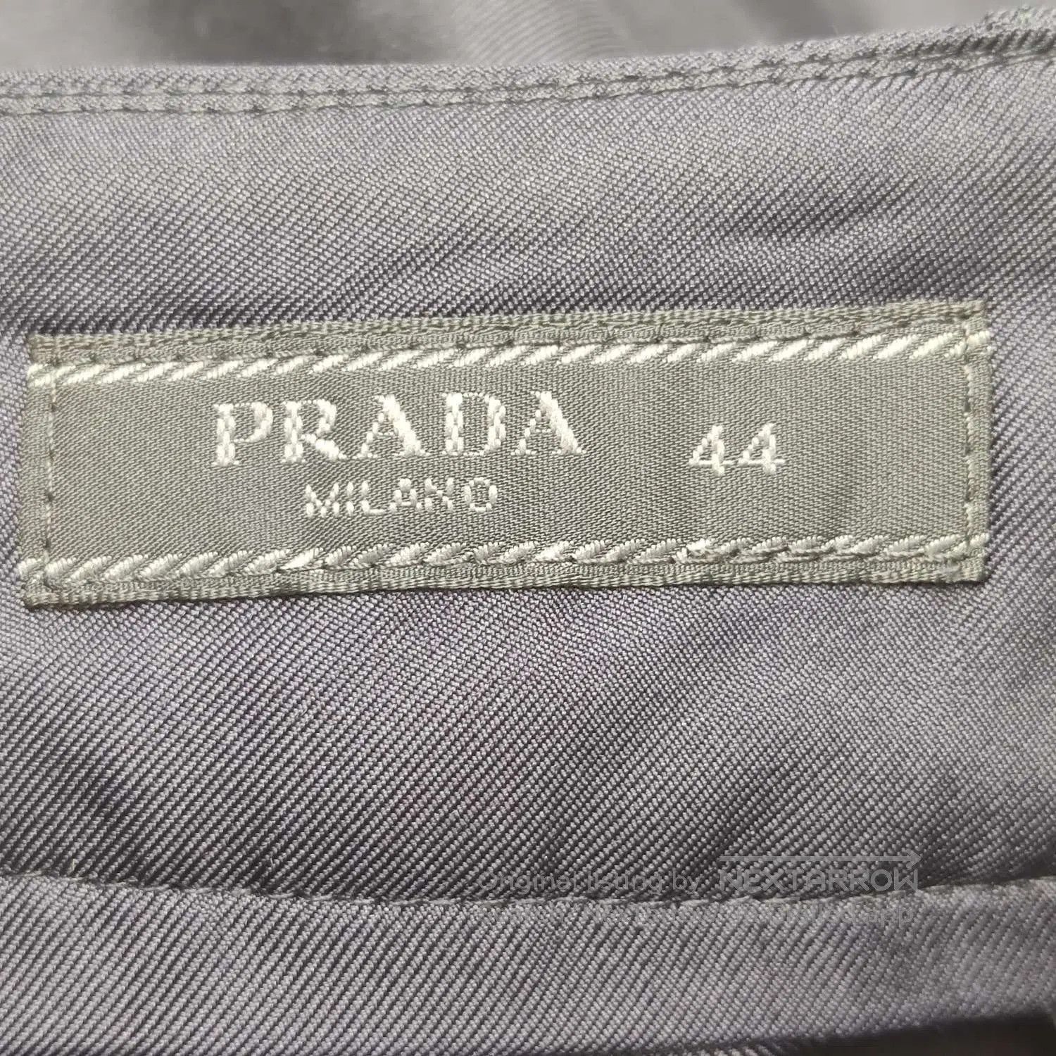 Prada Prada Solid Black L Trousers. Size US 44 / EU 60 - 2 Thumbnail
