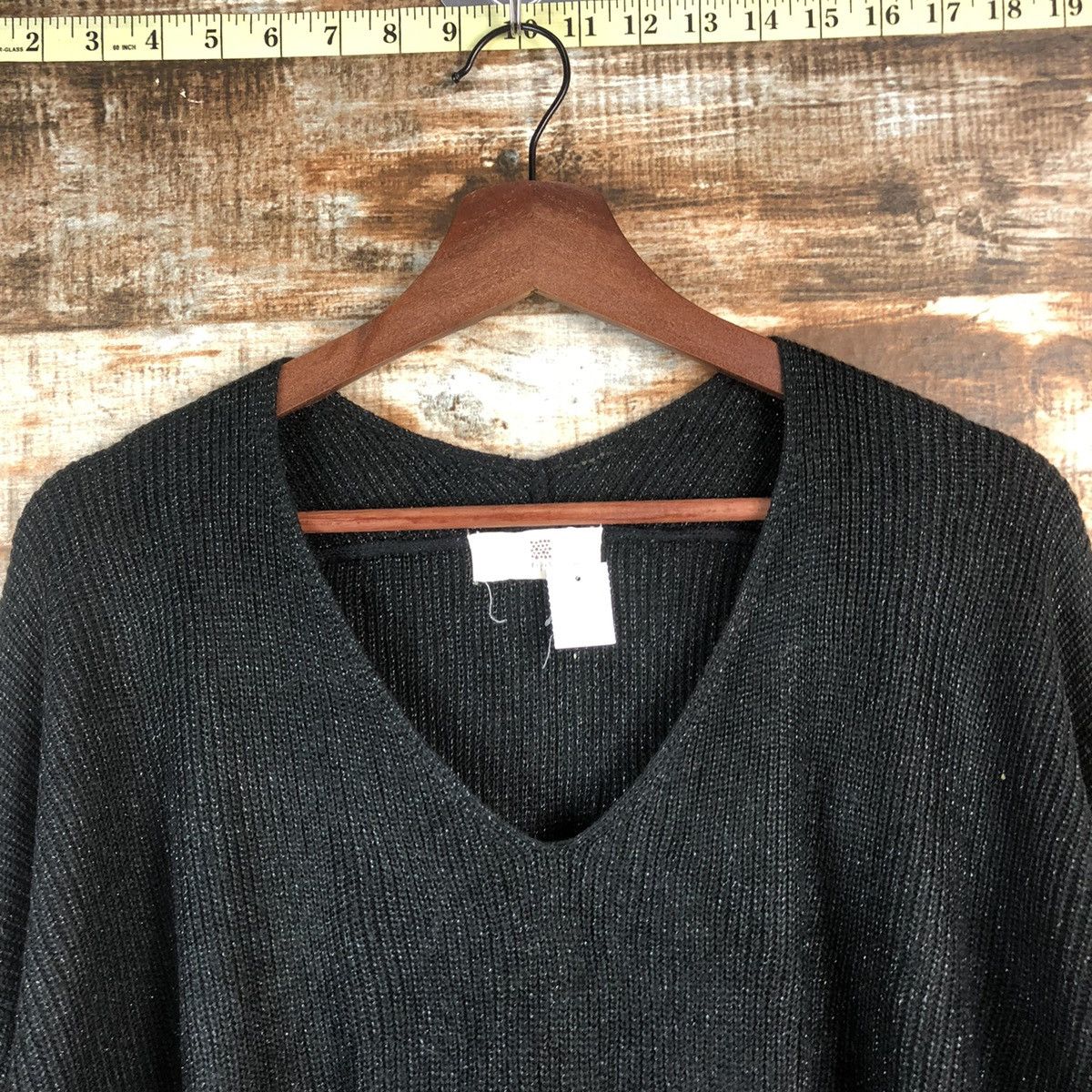 Homespun Knitwear × Japanese Brand DL R.P.S Black long Knitwear #C735 Size M / US 6-8 / IT 42-44 - 4 Thumbnail