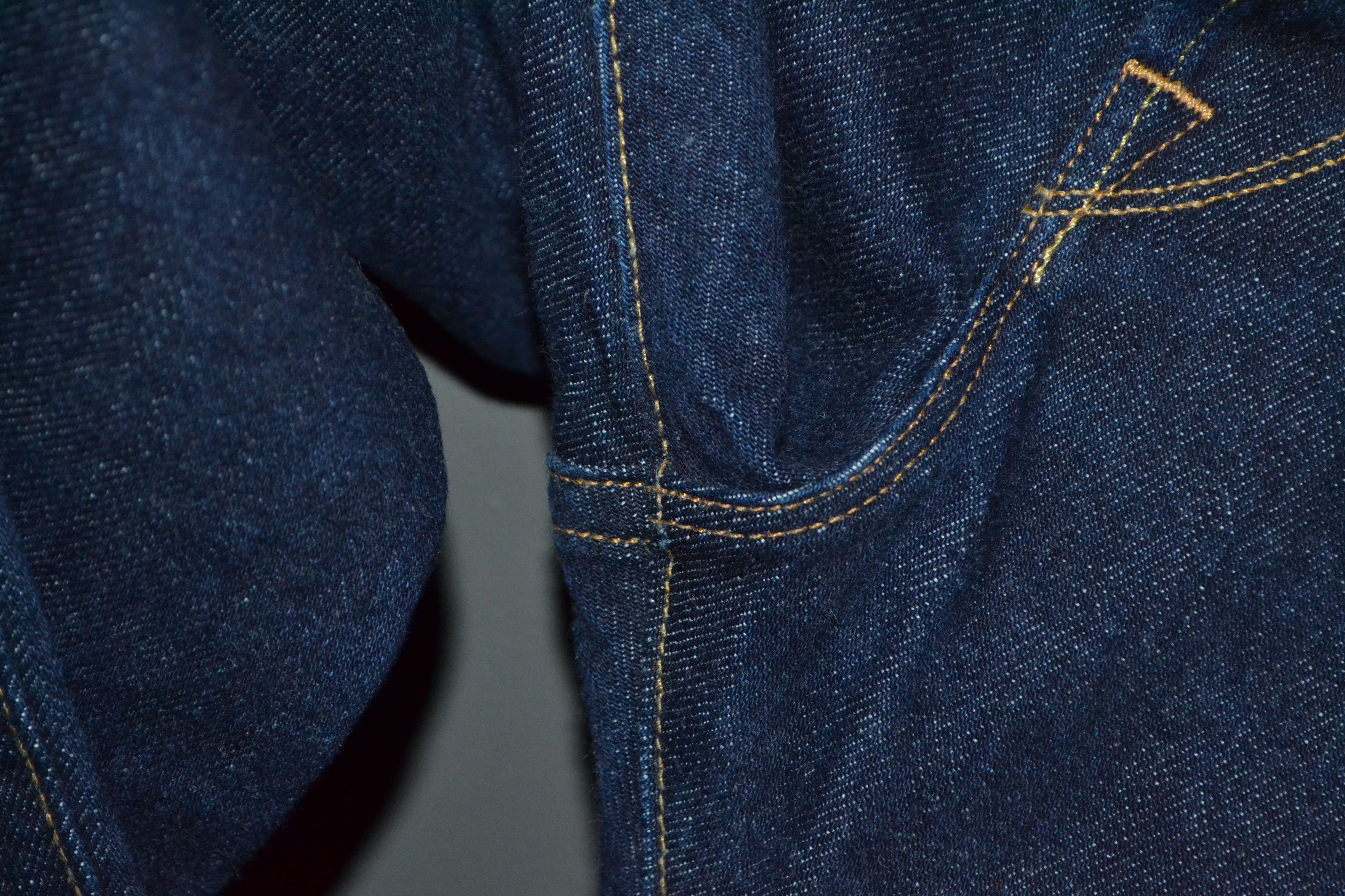 Buck Mason Buck Mason Jeans 33 Slim Fit Selvedge Blue Denim 12104 Size US 33 - 7 Thumbnail