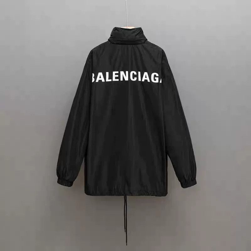 Balenciaga Balenciaga Black Jacket with Logo Size US M / EU 48-50 / 2 - 1 Thumbnail