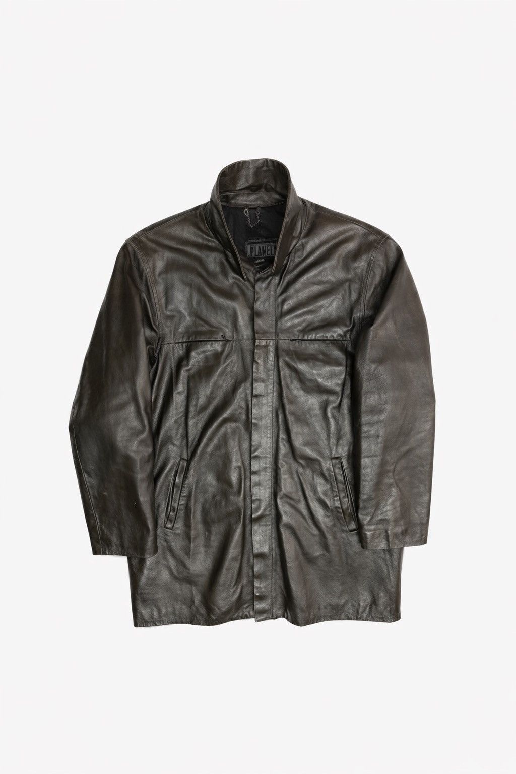 Vera Pelle Vera Pelle Green Leather Jacket Size US L / EU 52-54 / 3 - 6 Thumbnail
