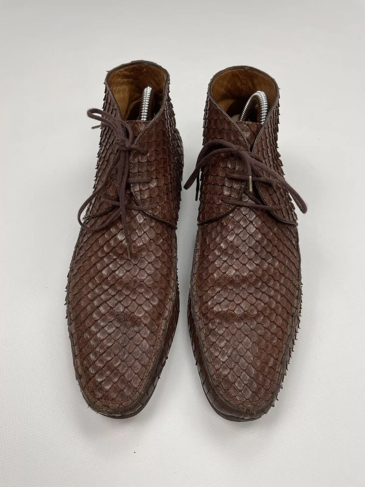 Other CESARE PACIOTTI SNAKE SKIN LEATHER ANKLE BOOTS WOMENS size 7 Size US 9.5 / IT 39.5 - 2 Thumbnail