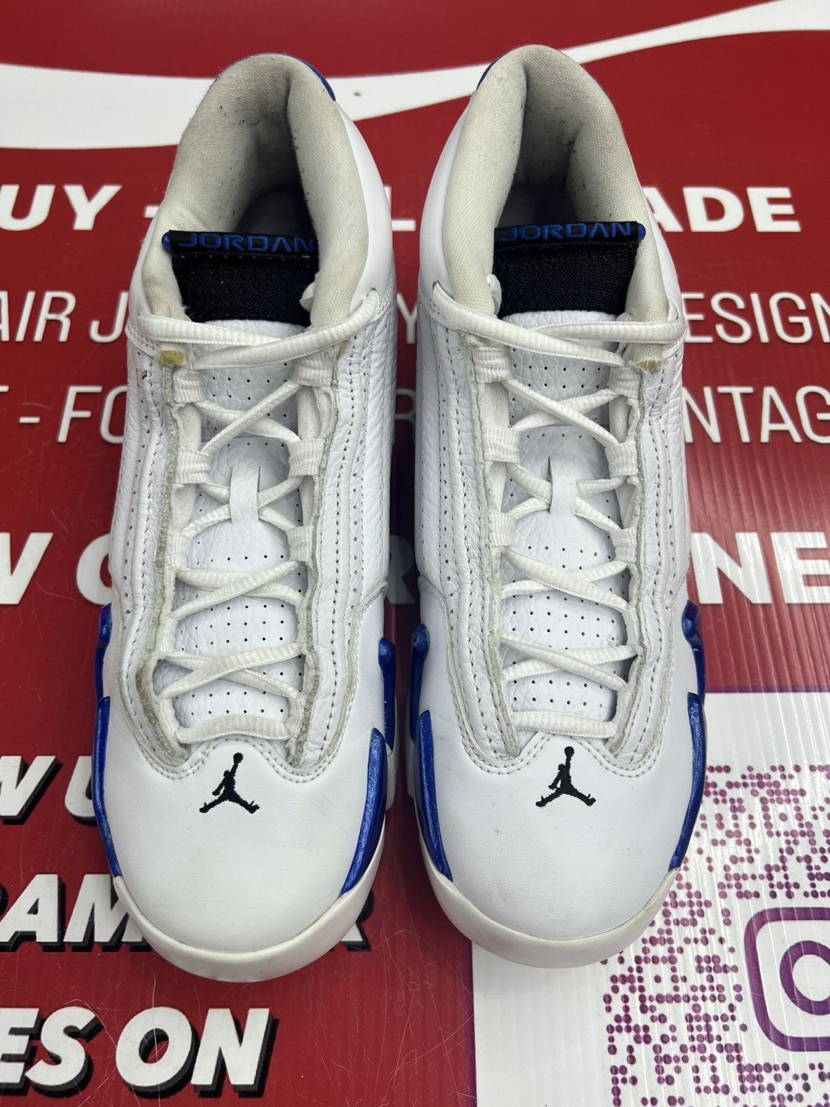 Jordan Brand Air Jordan 14 Hyper Royal Size 6y Size US 6 / EU 39 - 4 Thumbnail