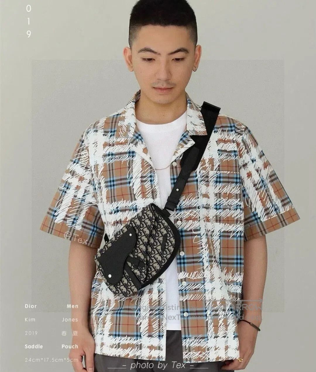 Burberry burberry plaid shirt with graffiti design. Size US S / EU 44-46 / 1 - 7 Thumbnail