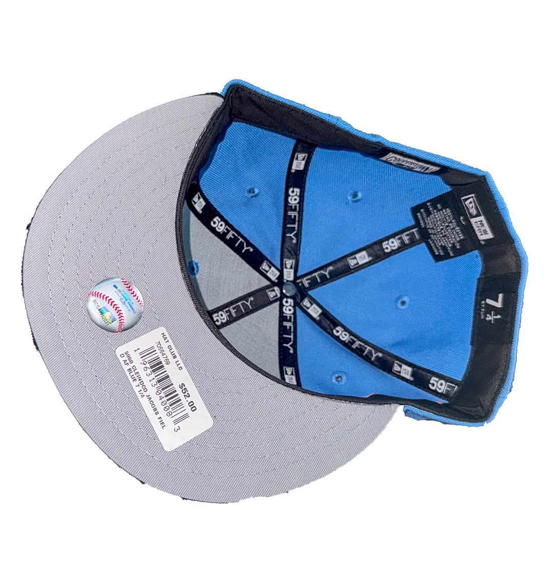 Hat Club × MLB × New Era Hat Club Lost Crossover New Era 7 1/4 Jacobs Field Patch Size ONE SIZE - 4 Thumbnail