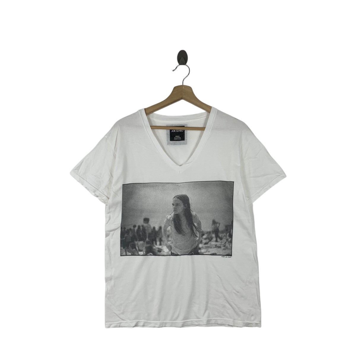 Vintage JOSEPH SZABO PRISCILLA Photograph Dinosaur Jr Tee Shirt Top Size M / US 6-8 / IT 42-44 - 1 Thumbnail