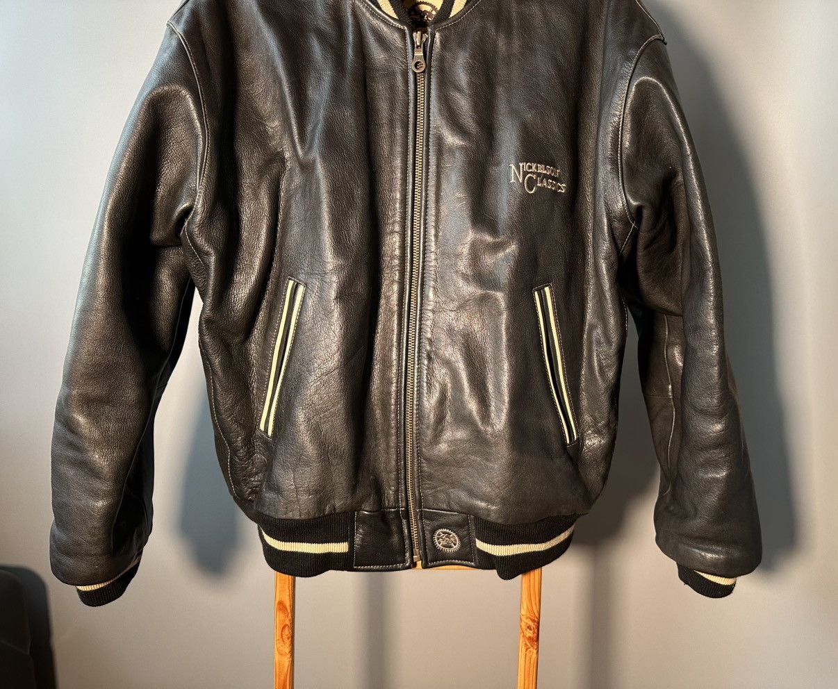 Vintage Nickelson Classic vintage leather jacket made in Asia Size US XL / EU 56 / 4 - 5 Thumbnail